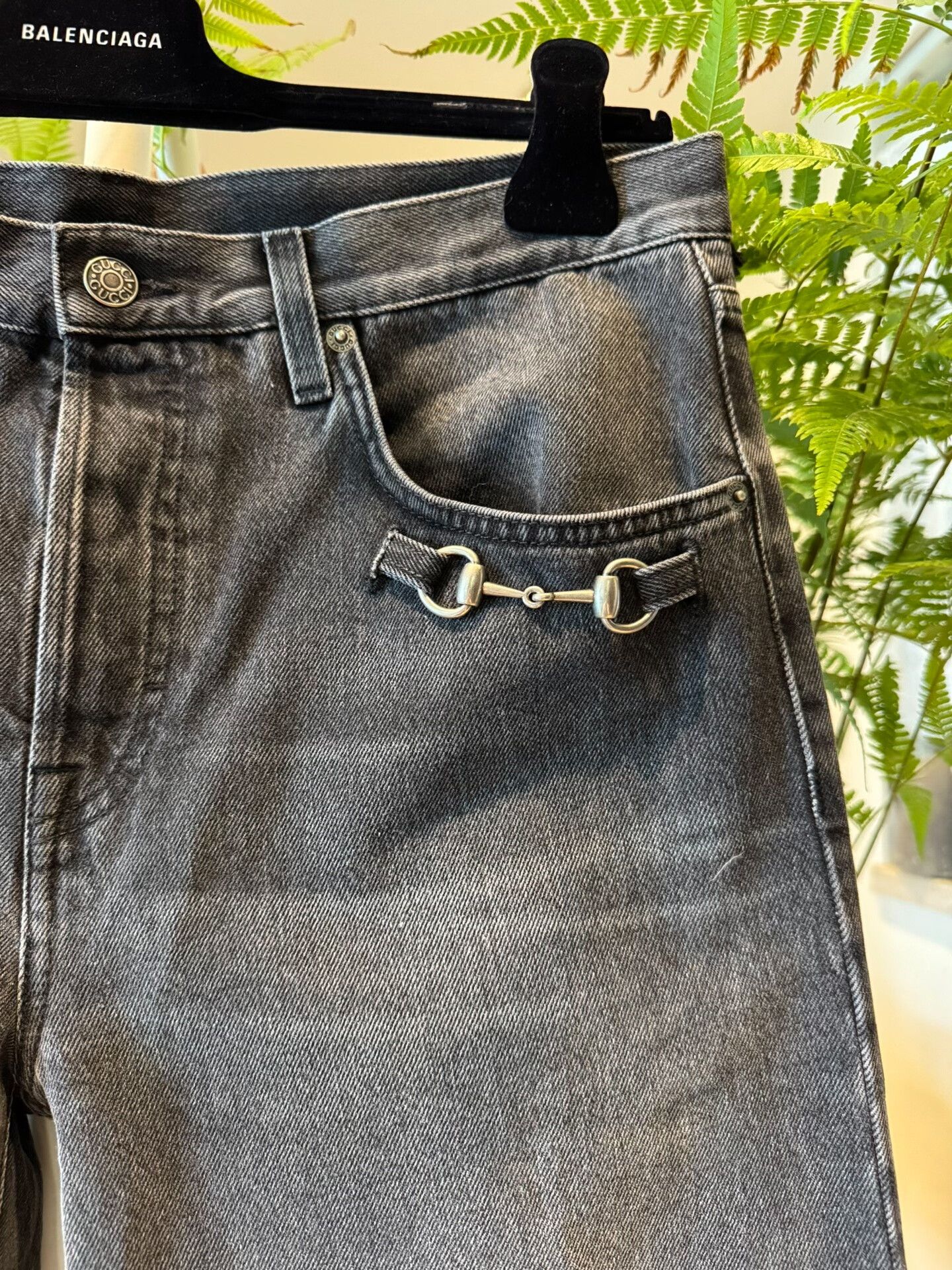 Gucci Gucci by Demna 26 La Famiglia Straight Jeans Size US 26 / EU 42 - 3 Thumbnail