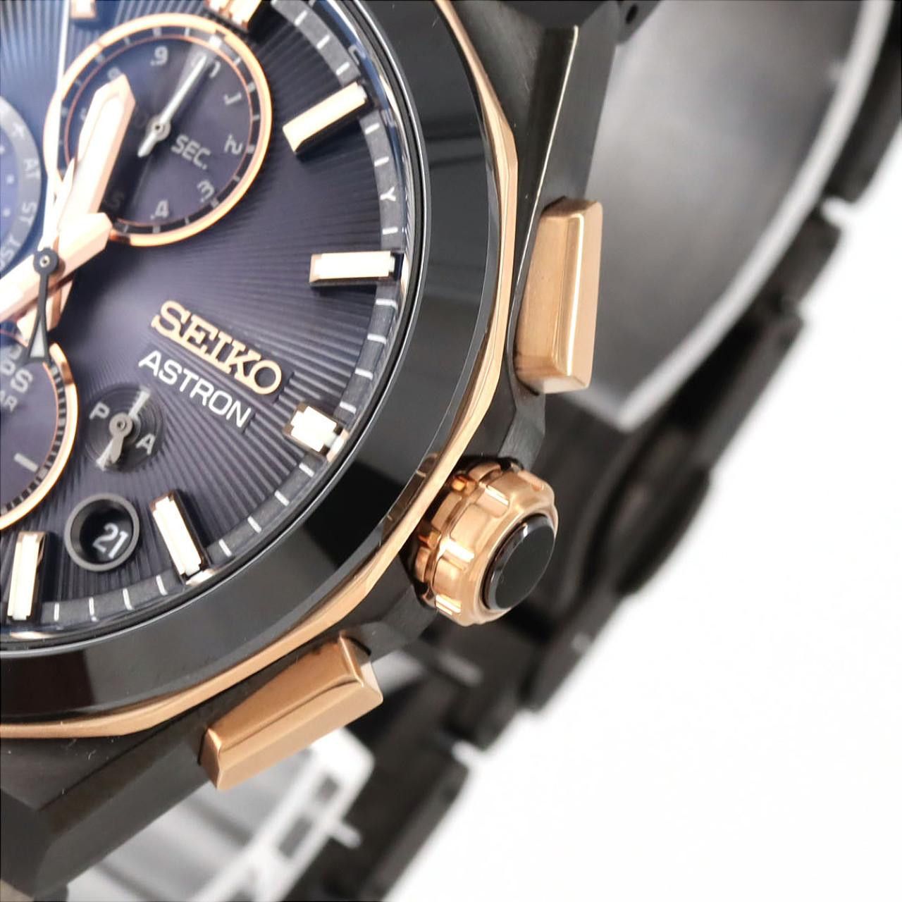 Seiko Seiko Seiko Astron GPS LTD Titanium Metal Quartz 5X83-0AD0-1/SBXC158 DUTY FREE for USA Size ONE SIZE - 4 Thumbnail