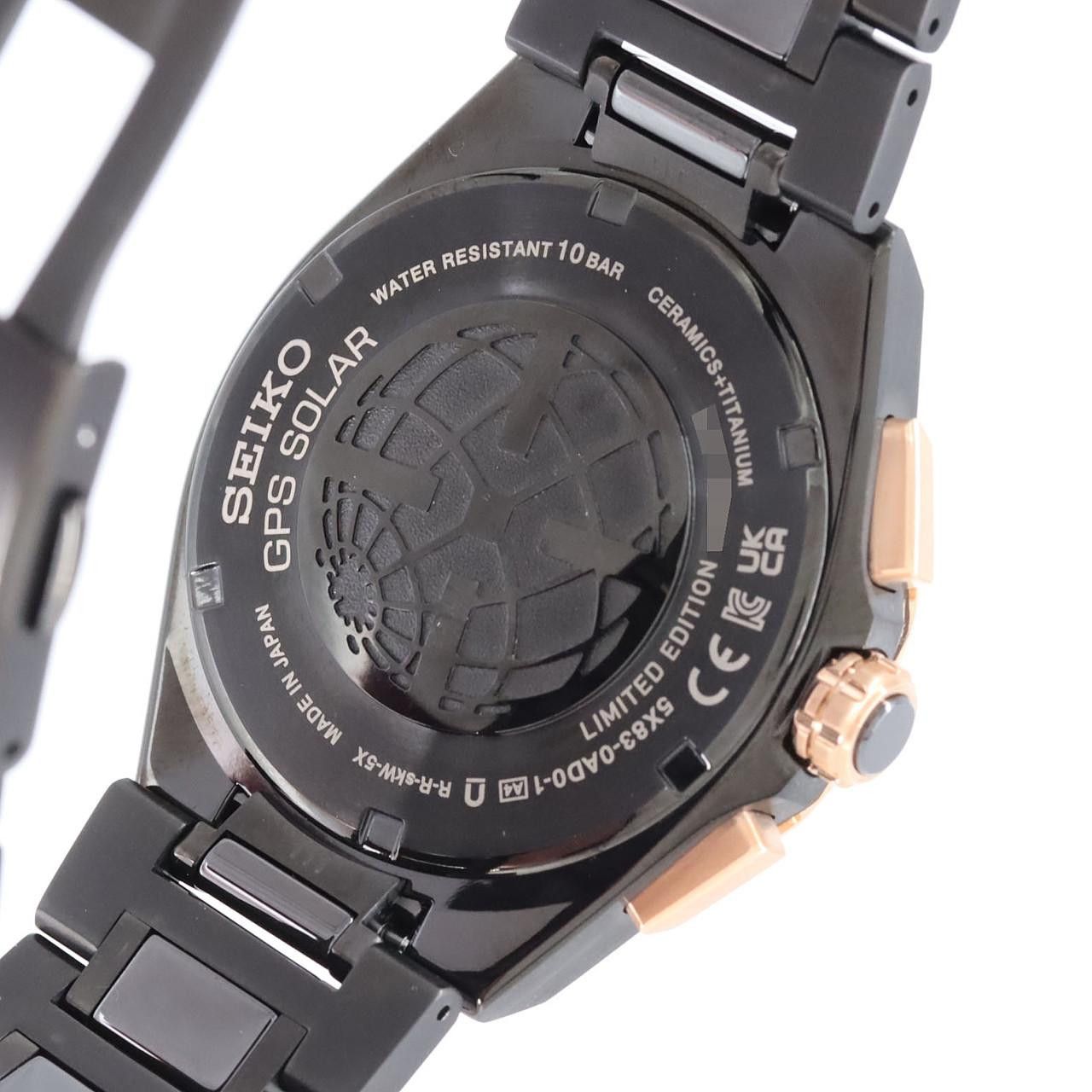 Seiko Seiko Seiko Astron GPS LTD Titanium Metal Quartz 5X83-0AD0-1/SBXC158 DUTY FREE for USA Size ONE SIZE - 6 Thumbnail