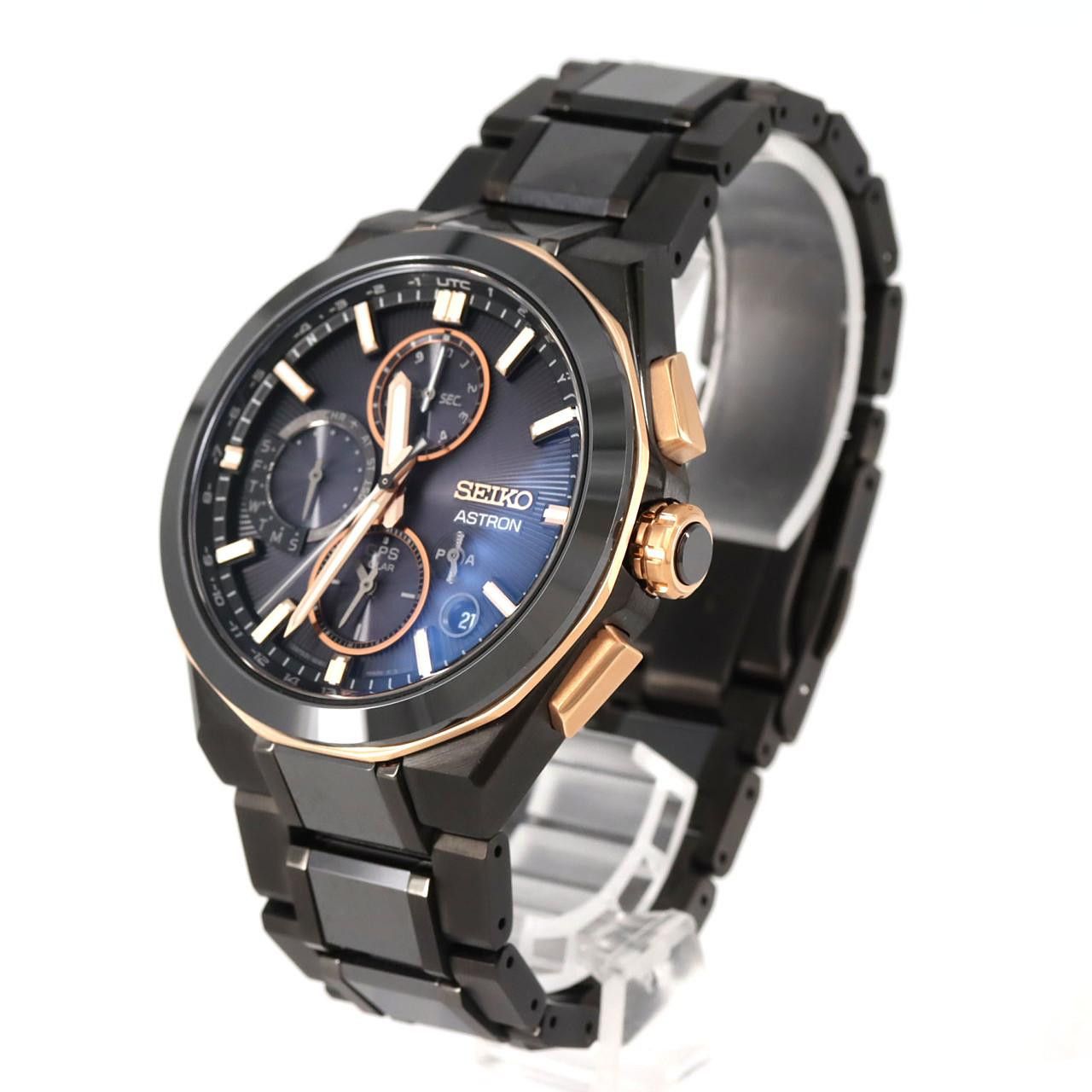 Seiko Seiko Seiko Astron GPS LTD Titanium Metal Quartz 5X83-0AD0-1/SBXC158 DUTY FREE for USA Size ONE SIZE - 2 Thumbnail