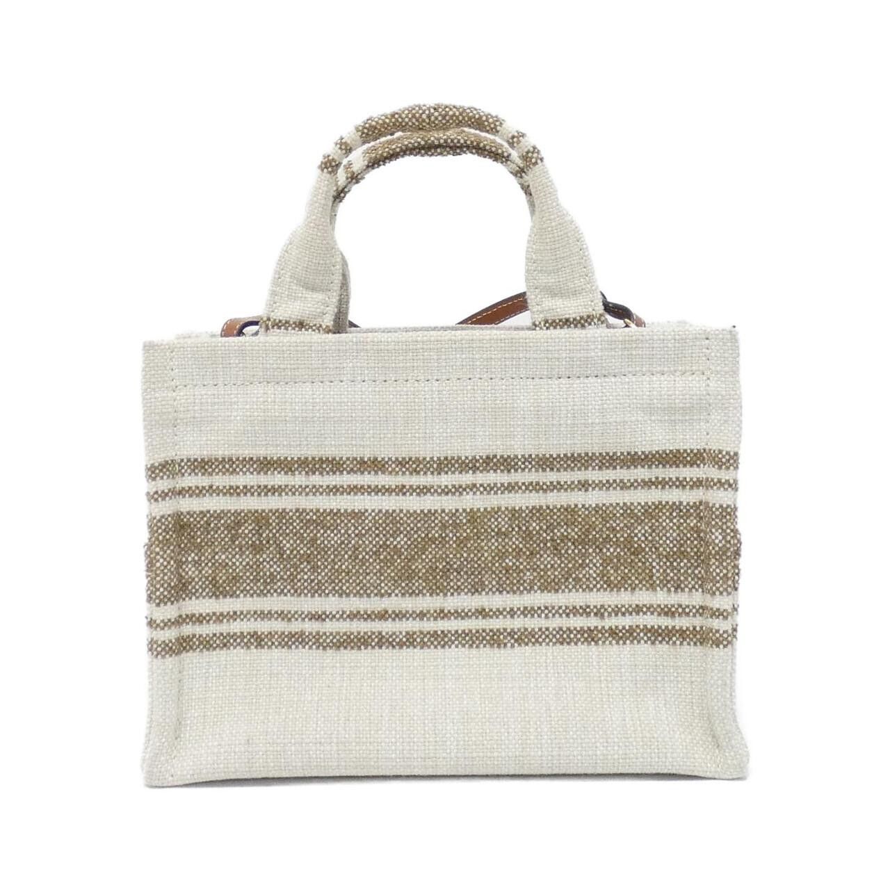 Celine Celine Celine Small Cabas Thais Canvas Bag Textile Crossbody Bag 199162EZ7 DUTY FREE for USA Size ONE SIZE - 2 Thumbnail