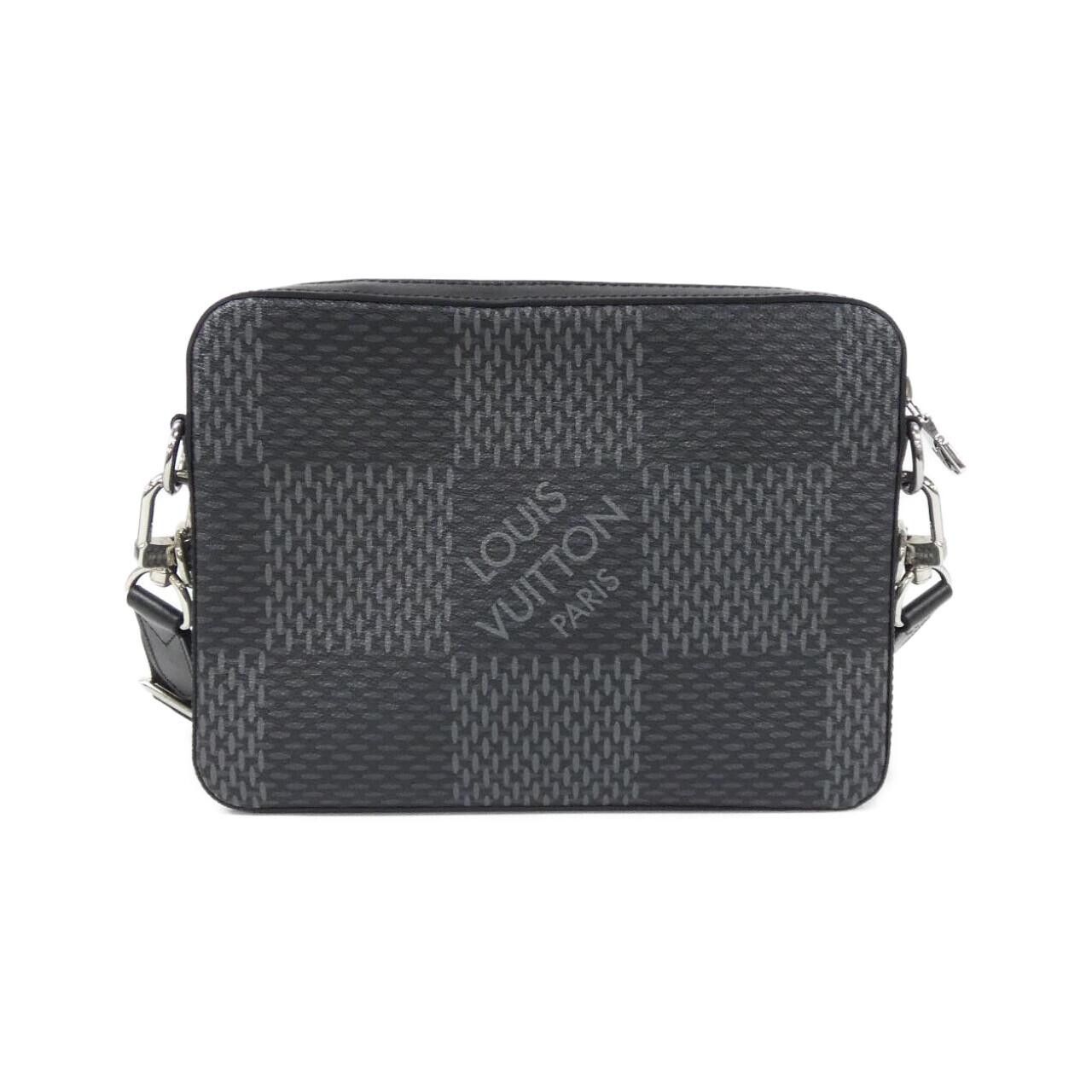 Louis Vuitton Louis Vuitton Louis Vuitton Trio Messenger Damier Graphite 3D Shoulder Bag Textile Shoulder Bag N50017 DUTY FREE for USA Size ONE SIZE - 2 Thumbnail