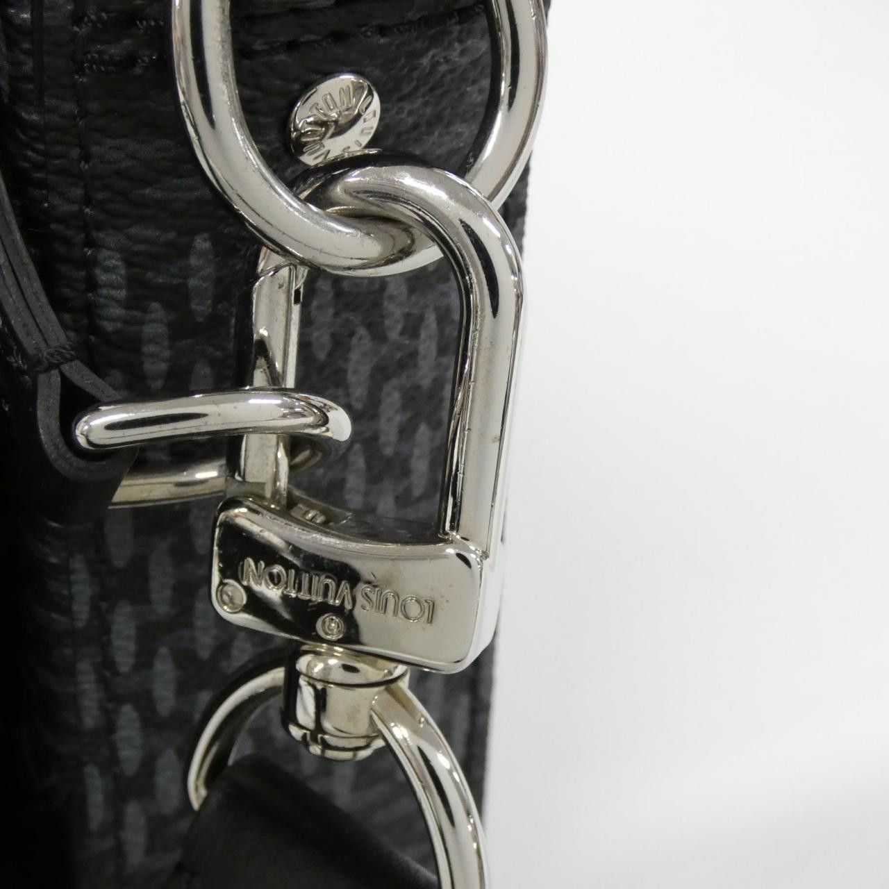 Louis Vuitton Louis Vuitton Louis Vuitton Trio Messenger Damier Graphite 3D Shoulder Bag Textile Shoulder Bag N50017 DUTY FREE for USA Size ONE SIZE - 5 Thumbnail