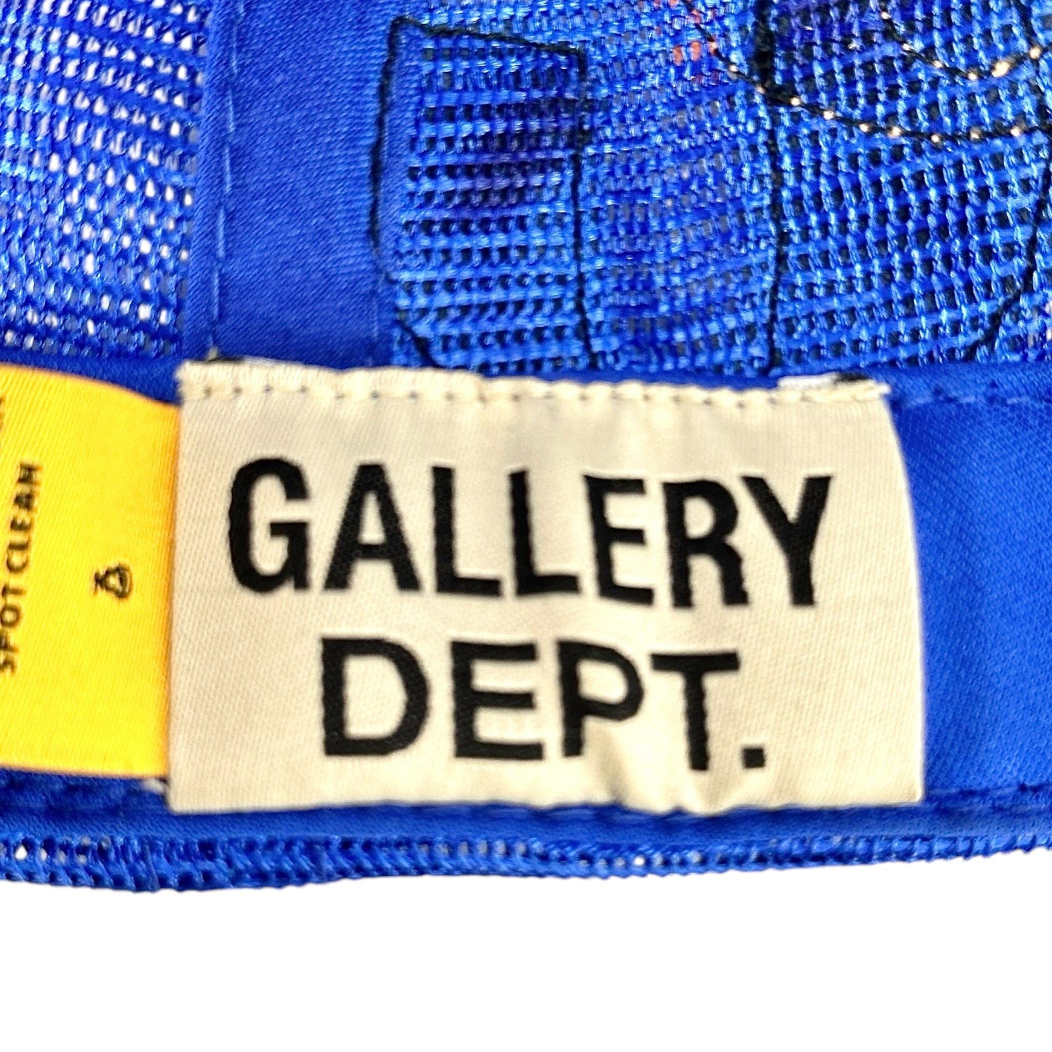 Gallery Department Logo Trucker Hat Blue Yellow (4 G Patch C display picture 1