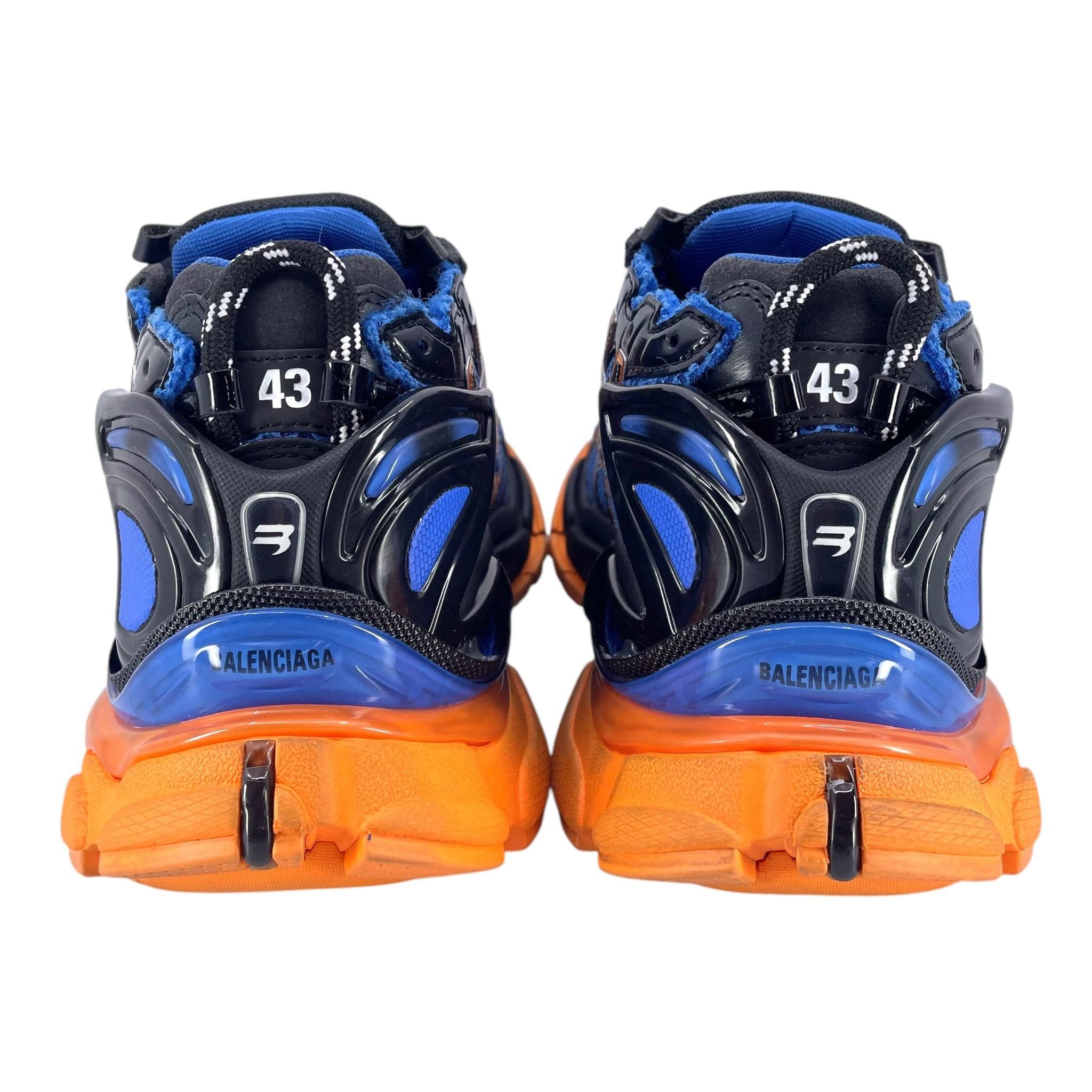 Runner Sneaker Blue Orange Black