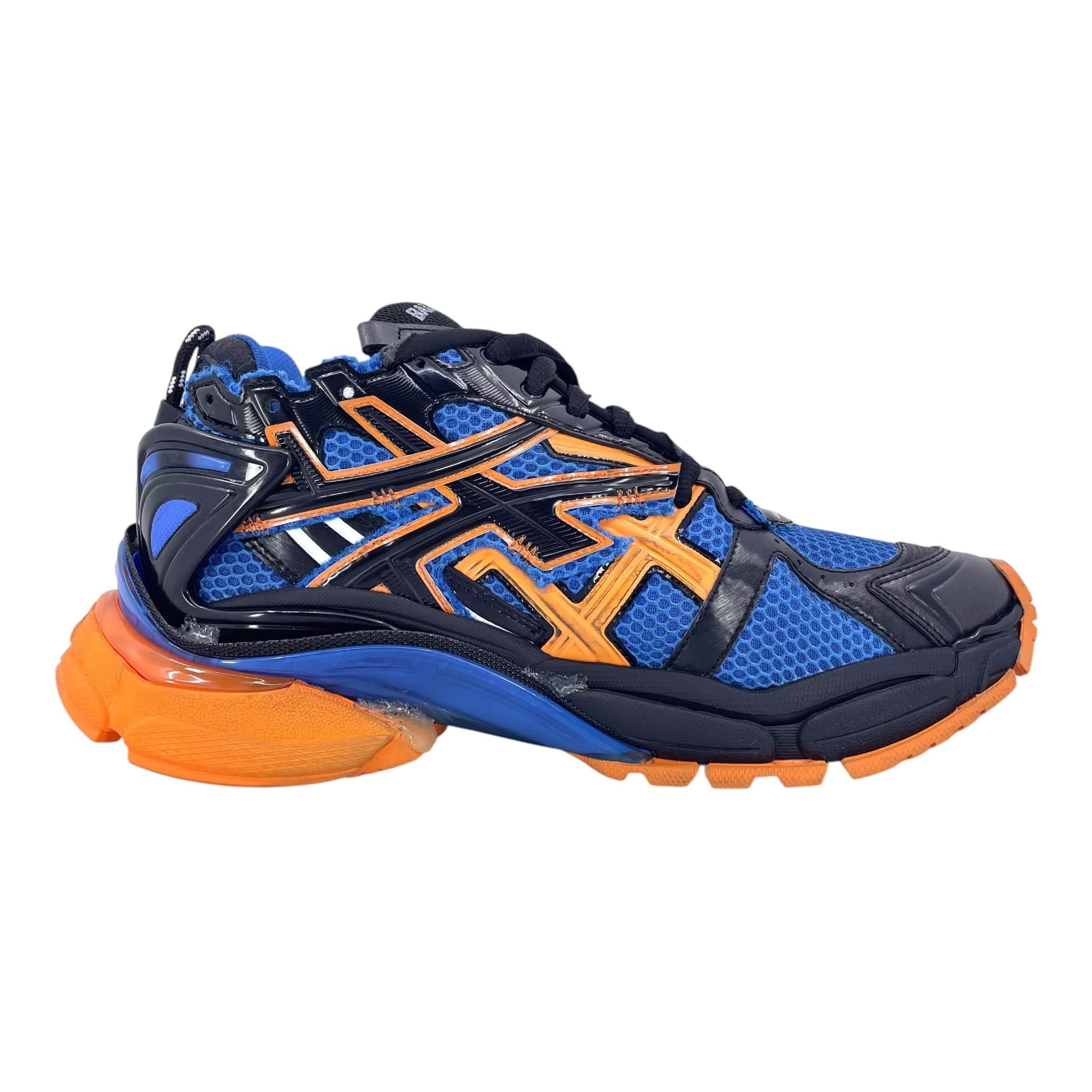 Runner Sneaker Blue Orange Black