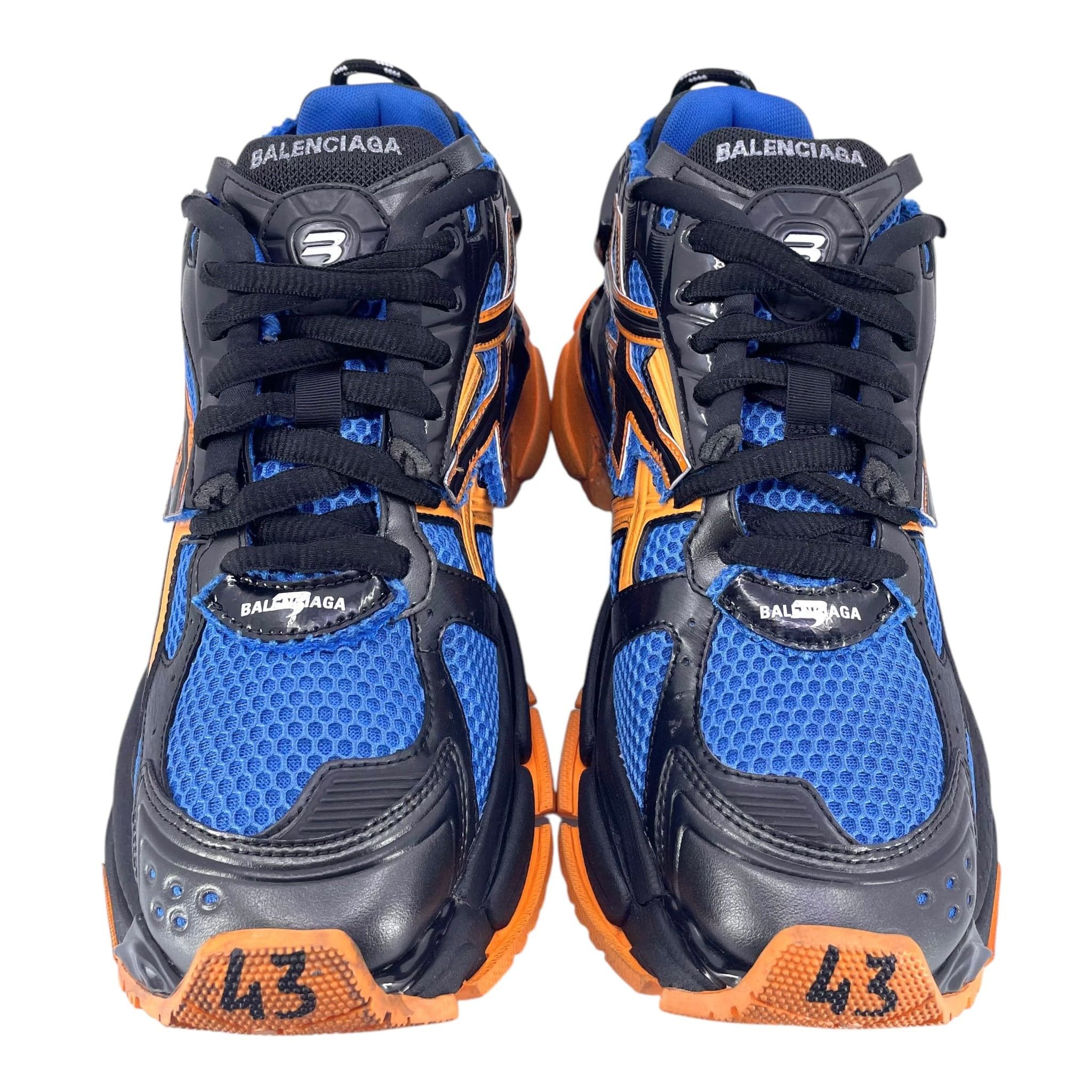 Runner Sneaker Blue Orange Black