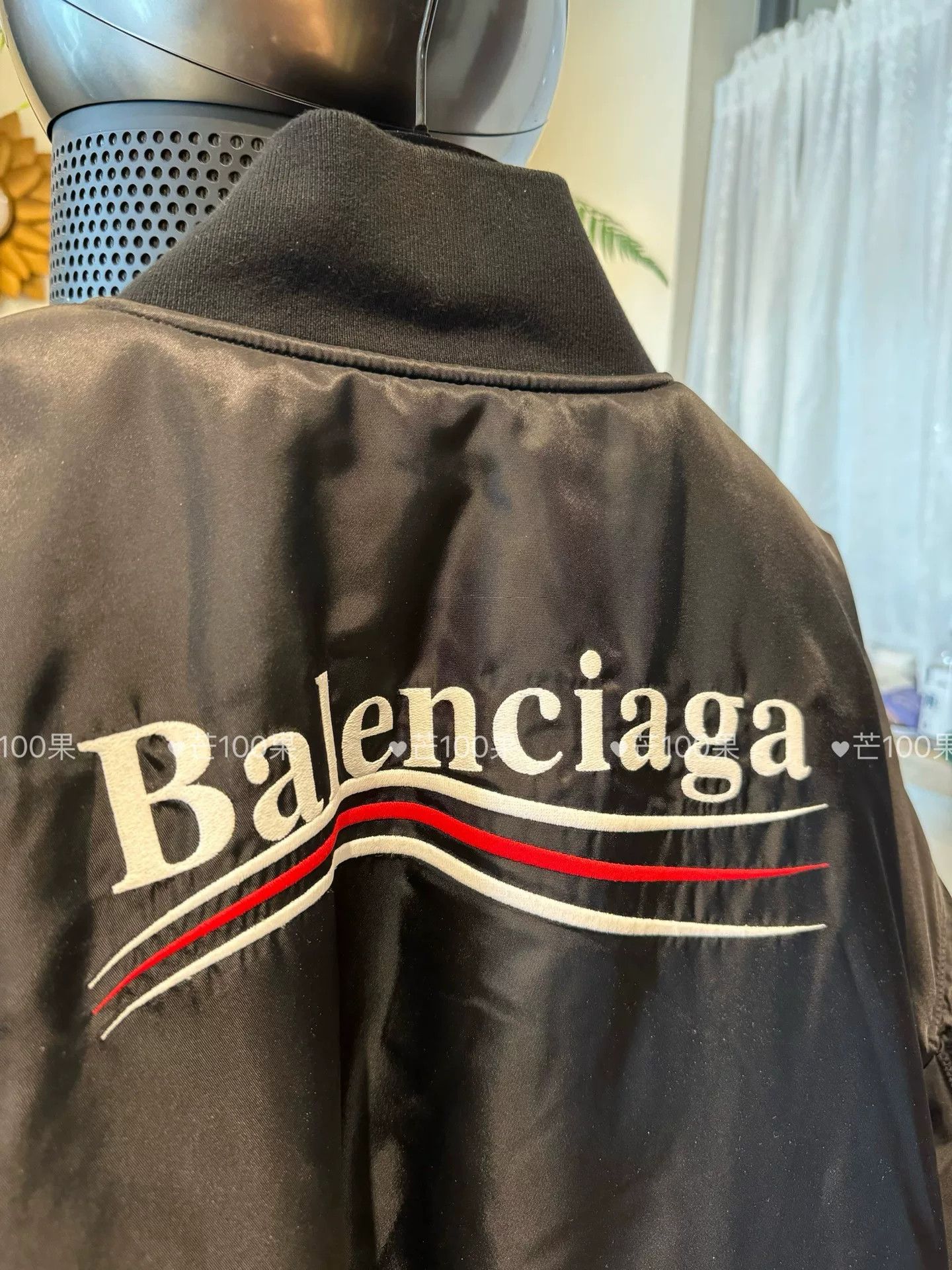 Balenciaga Balenciaga FW23 Oversized Embroidered Bomber Size US XS / EU 42 / 0 - 4 Thumbnail