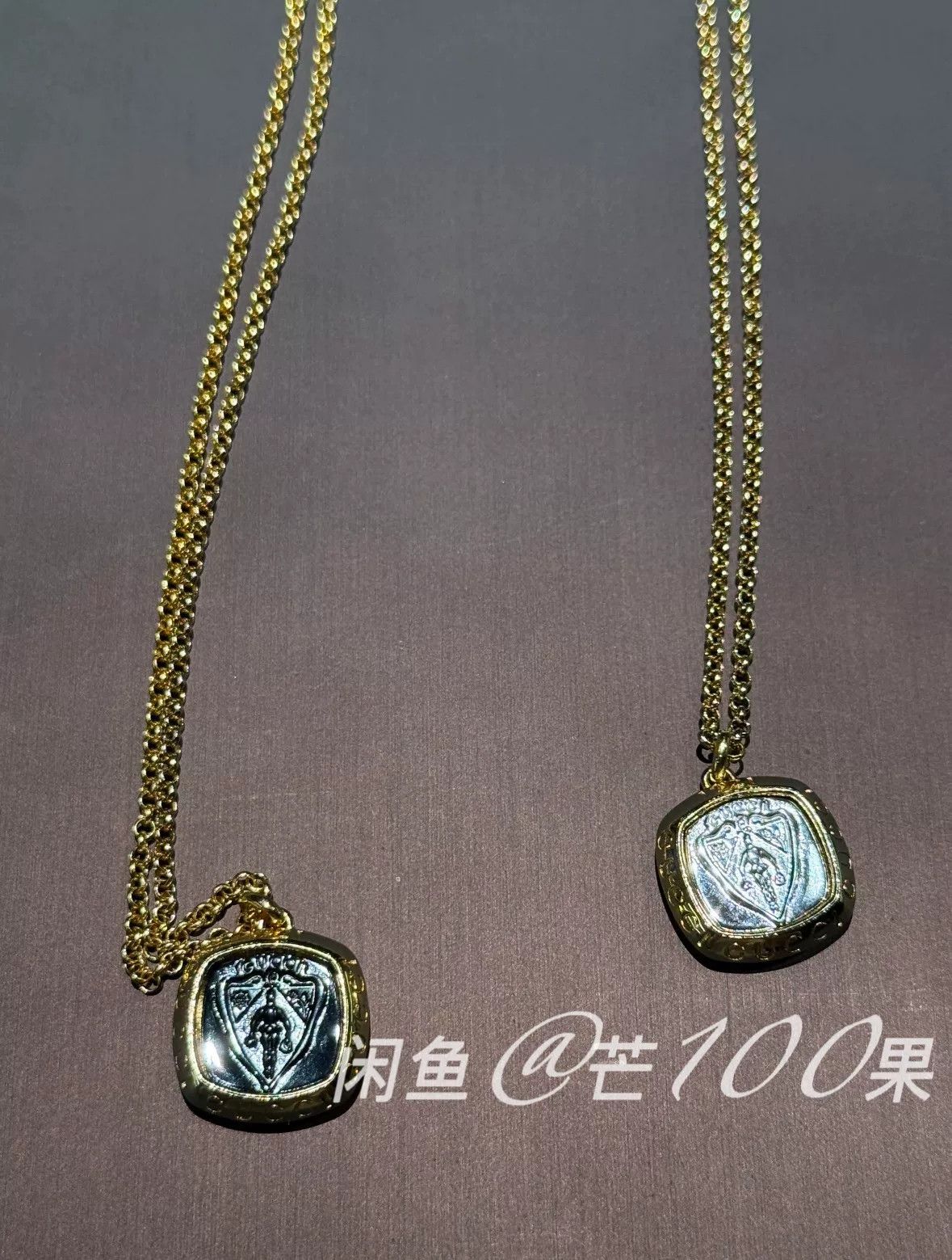 Gucci Gucci by Demna Vintage Family Crest Necklace Size ONE SIZE - 4 Thumbnail
