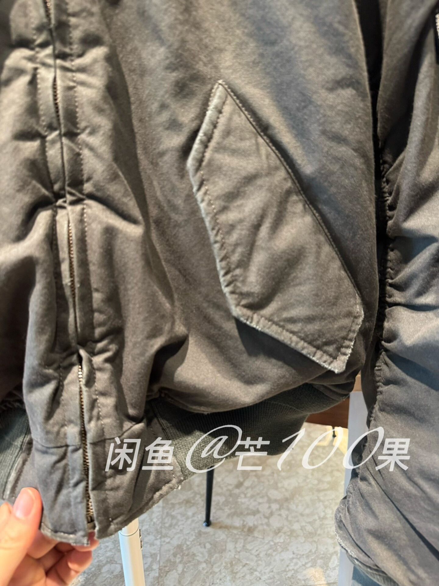 Balenciaga Balenciaga 26 Hooded Cropped Flight Jacket Size US M / EU 48-50 / 2 - 3 Thumbnail