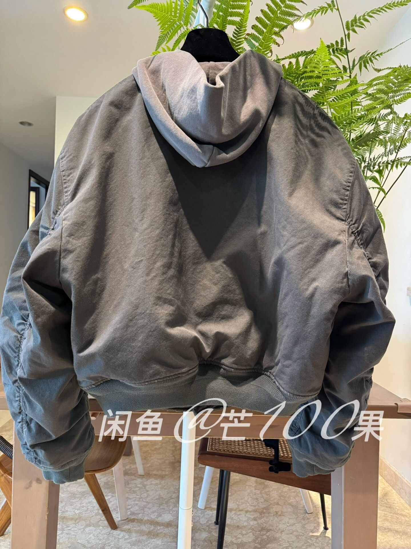 Balenciaga Balenciaga 26 Hooded Cropped Flight Jacket Size US M / EU 48-50 / 2 - 5 Thumbnail