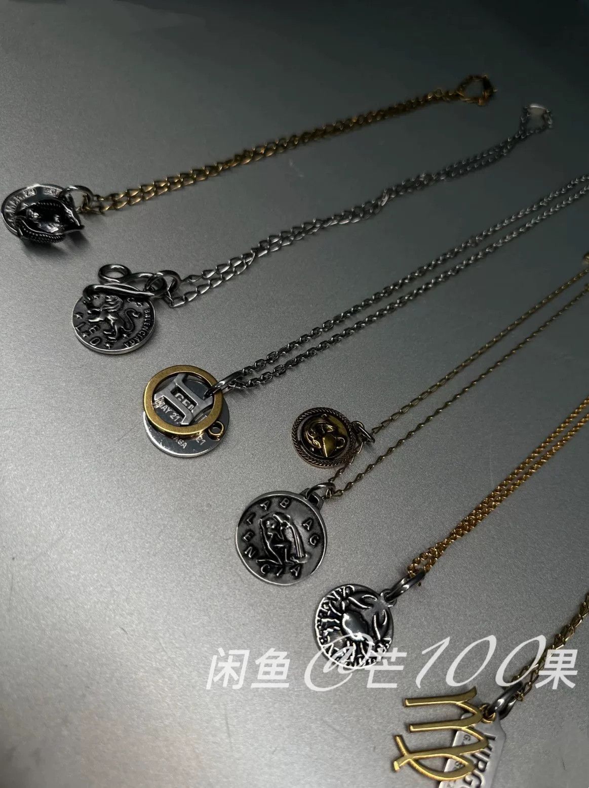 Balenciaga Balenciaga Capricorn Zodiac Necklace Size ONE SIZE - 4 Thumbnail