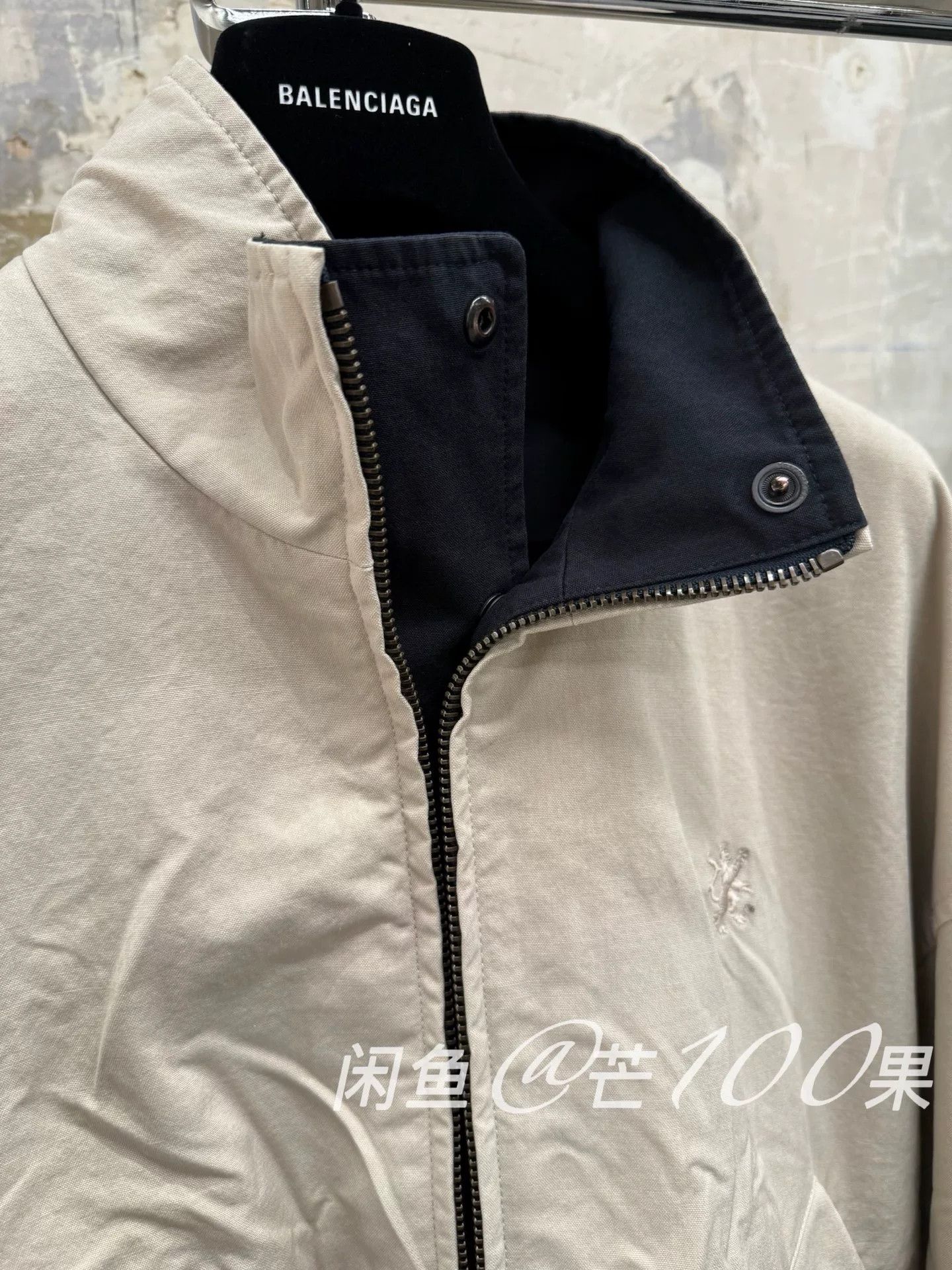 Balenciaga Balenciaga 25 Lion Embroidery Reversible Zip Jacket Size US M / EU 48-50 / 2 - 9 Thumbnail