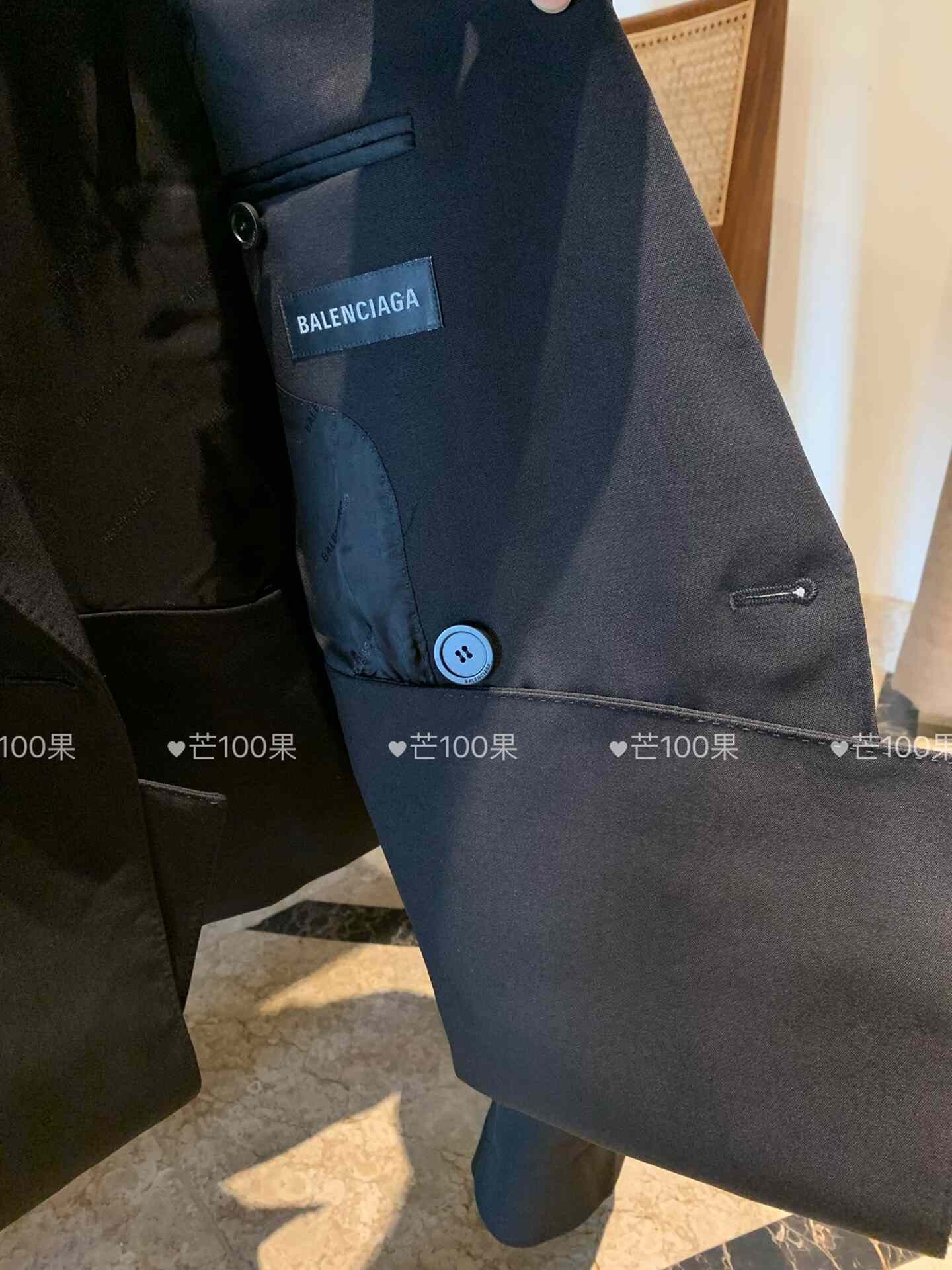 Balenciaga Balenciaga 23Fold Hem Short Oversized Blazer Size M / US 6-8 / IT 42-44 - 3 Thumbnail