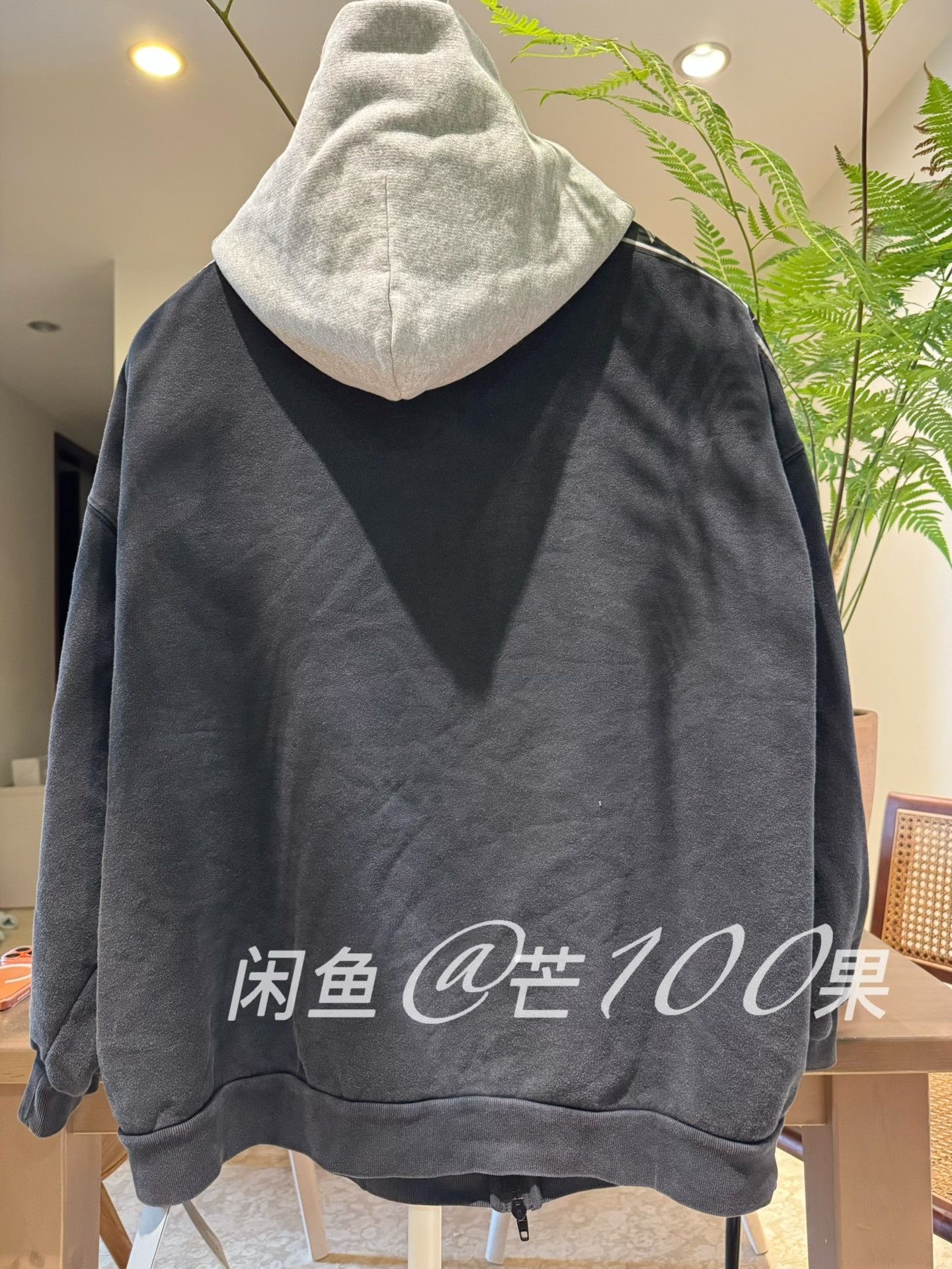 Balenciaga Balenciaga Side Logo Colorblock Hooded Zip Sweatshirt Size US M / EU 48-50 / 2 - 6 Thumbnail