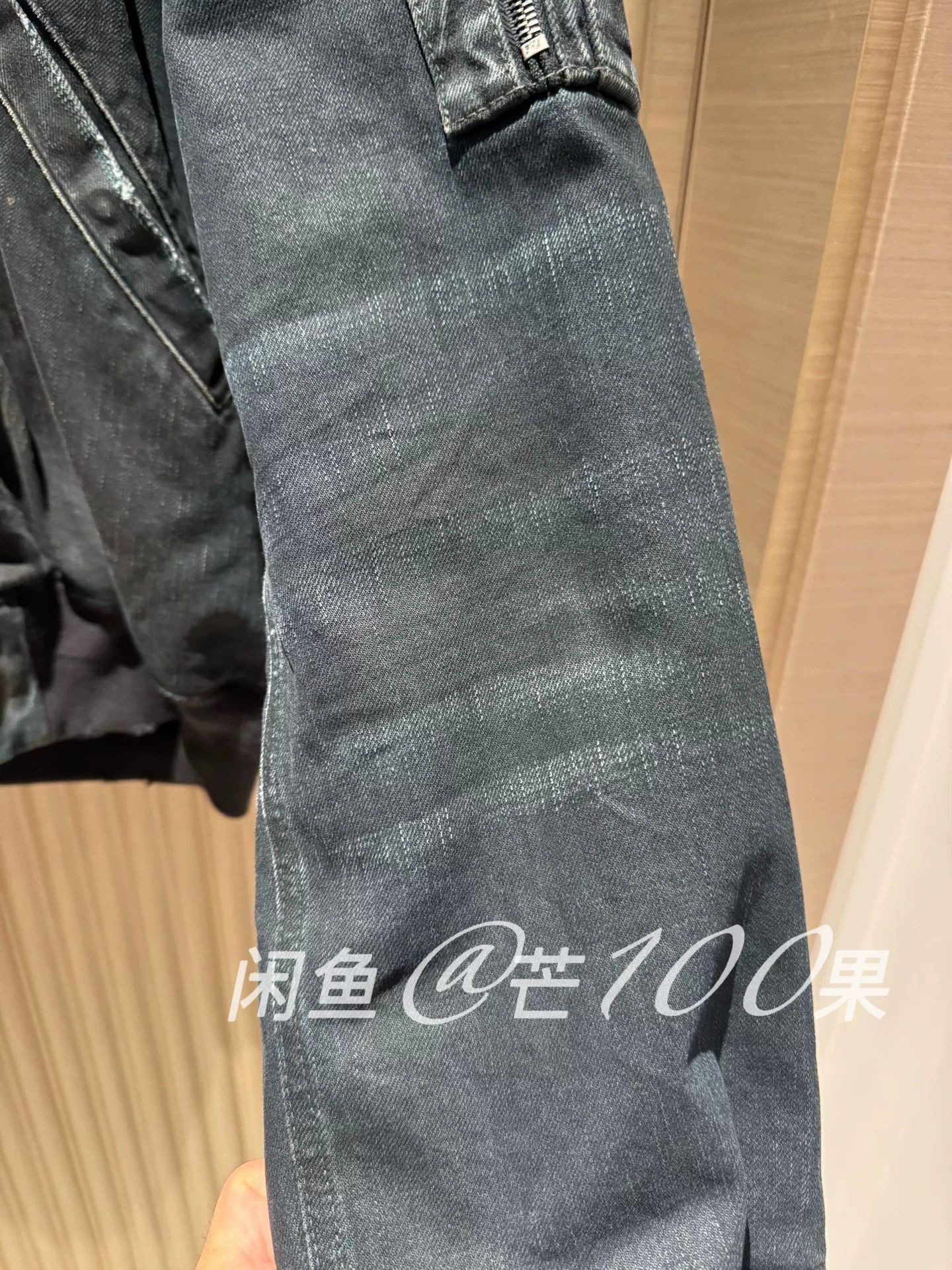Balenciaga Balenciaga 24 Denim Flight Jacket Size US S / EU 44-46 / 1 - 5 Thumbnail