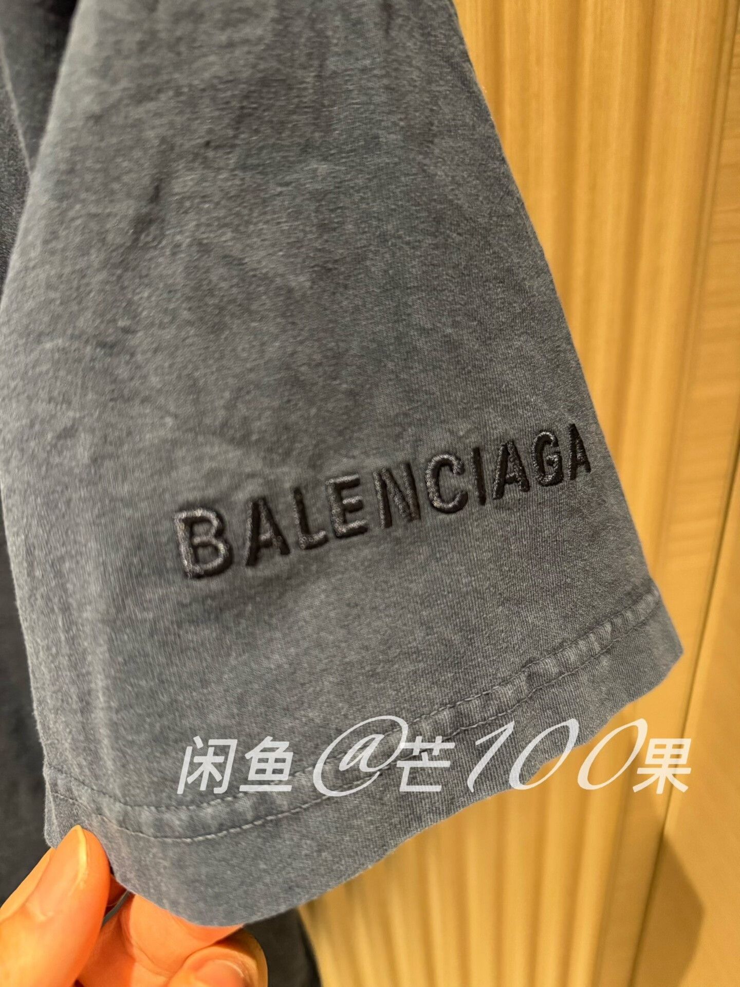Balenciaga Balenciaga Blue Star Print Short-Sleeve Tee Size US M / EU 48-50 / 2 - 3 Thumbnail