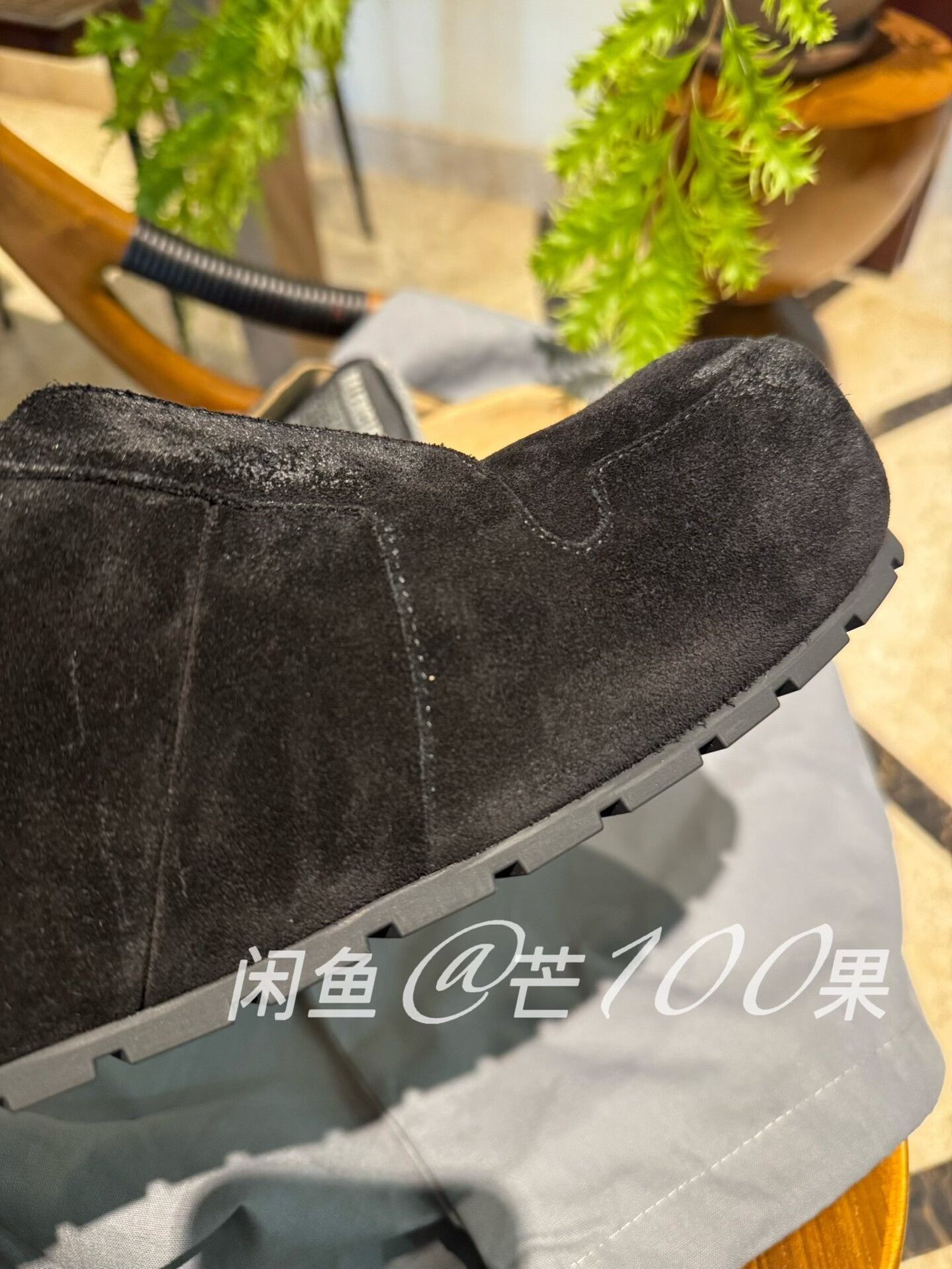 Balenciaga Balenciaga 26 Dumbo Black Distressed Suede Mule Slippers Size US 10 / EU 43 - 6 Thumbnail