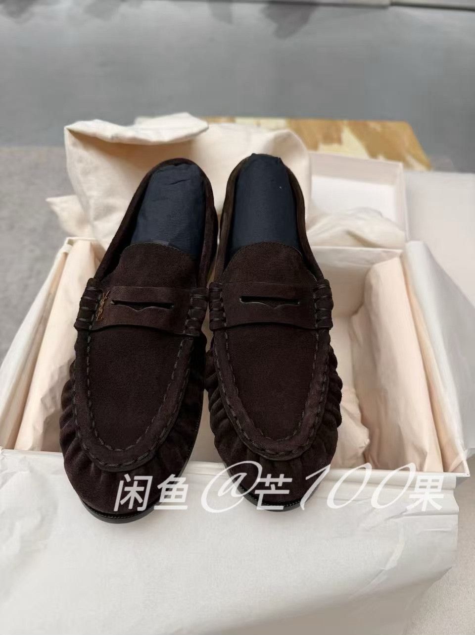 Saint Laurent Paris Saint Laurent LE LOAFER Suede Loafer Size US 10 / EU 43 - 2 Thumbnail