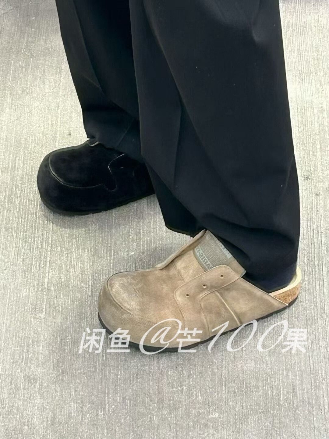 Balenciaga Balenciaga Distressed Khaki Suede Mules Size US 7 / EU 40 - 6 Thumbnail