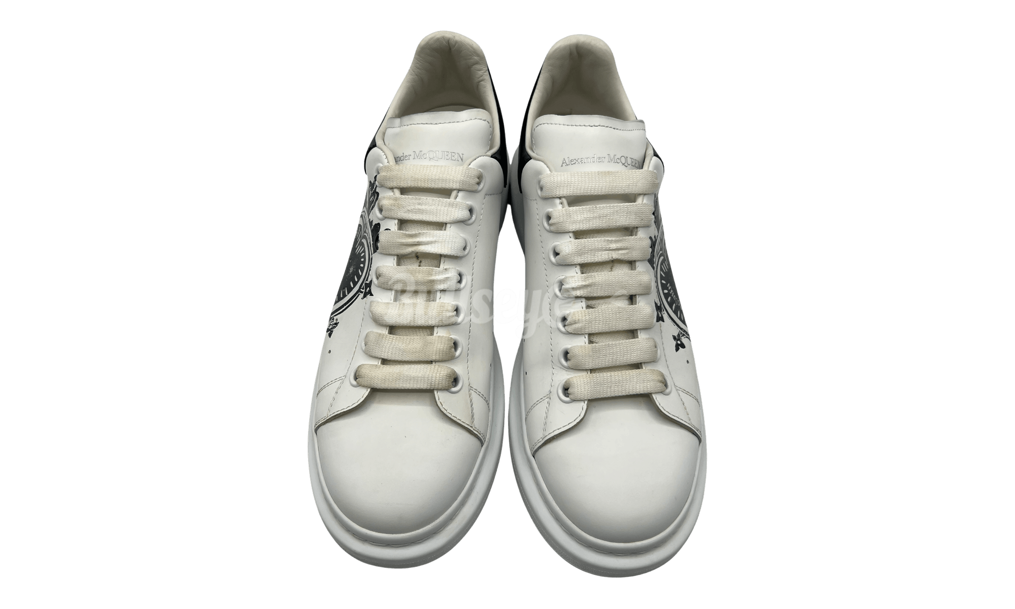 Other Alexander Mcqueen Overd Sneaker Heart Logo White/Black (PreO Size US 8.5 / EU 41-42 - 4 Thumbnail