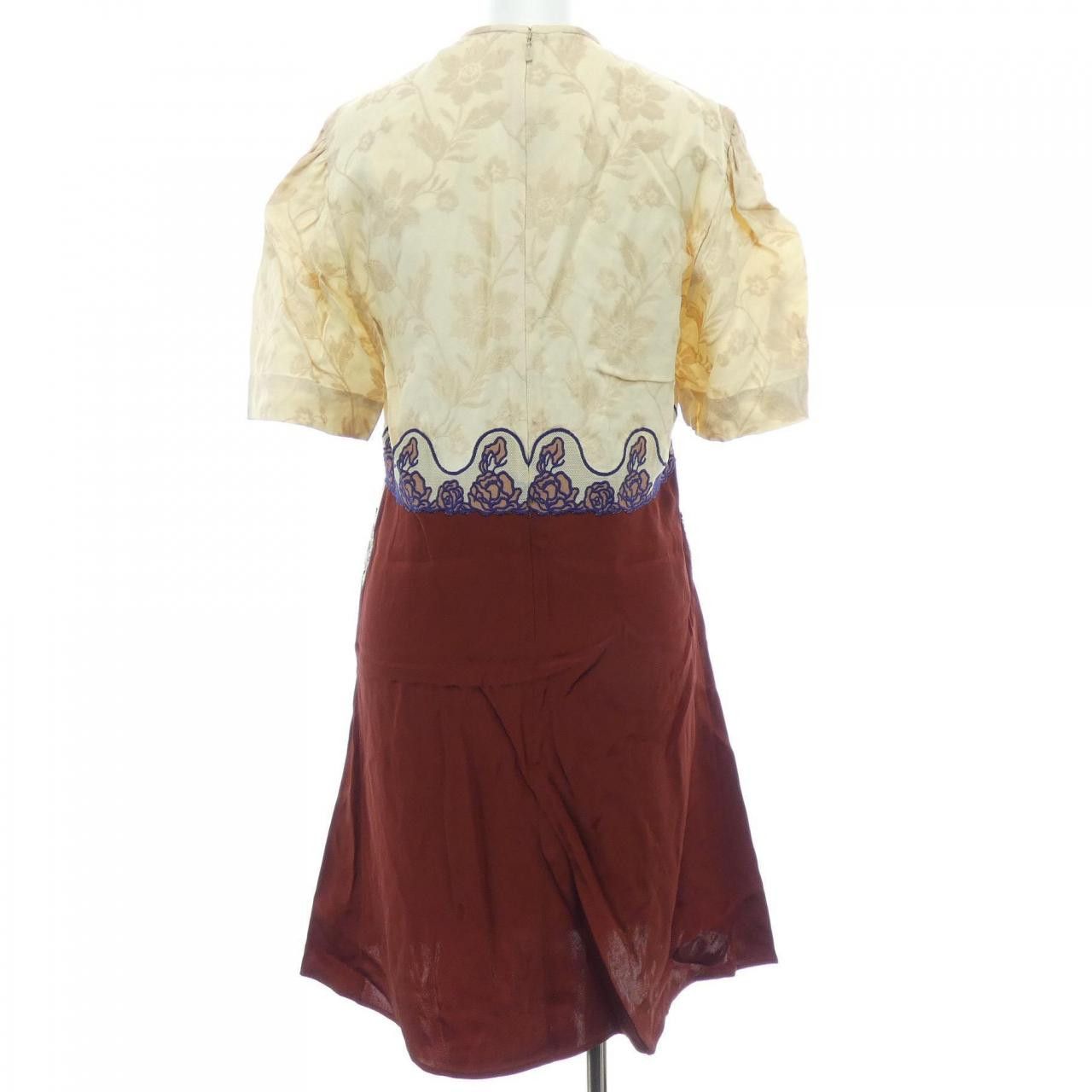 Chloe Chloe Chloe Dress Textile Dresses CHC19WR05903126 DUTY FREE for USA Size ONE SIZE - 2 Thumbnail