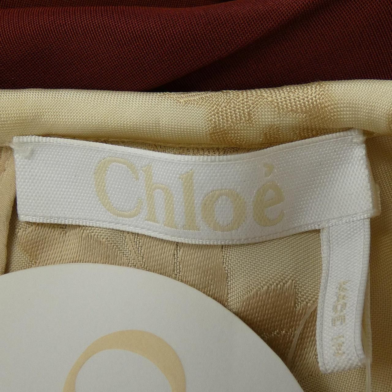 Chloe Chloe Chloe Dress Textile Dresses CHC19WR05903126 DUTY FREE for USA Size ONE SIZE - 4 Thumbnail