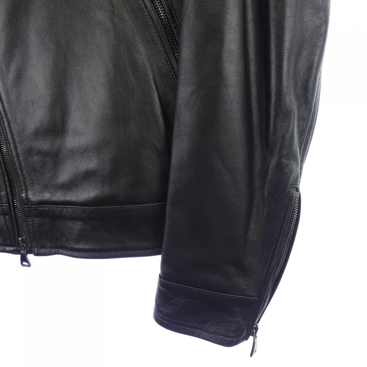 Other Other Emmeti Lamb Leather Jacket Leather Outerwear DUTY FREE for USA Size ONE SIZE - 6 Thumbnail