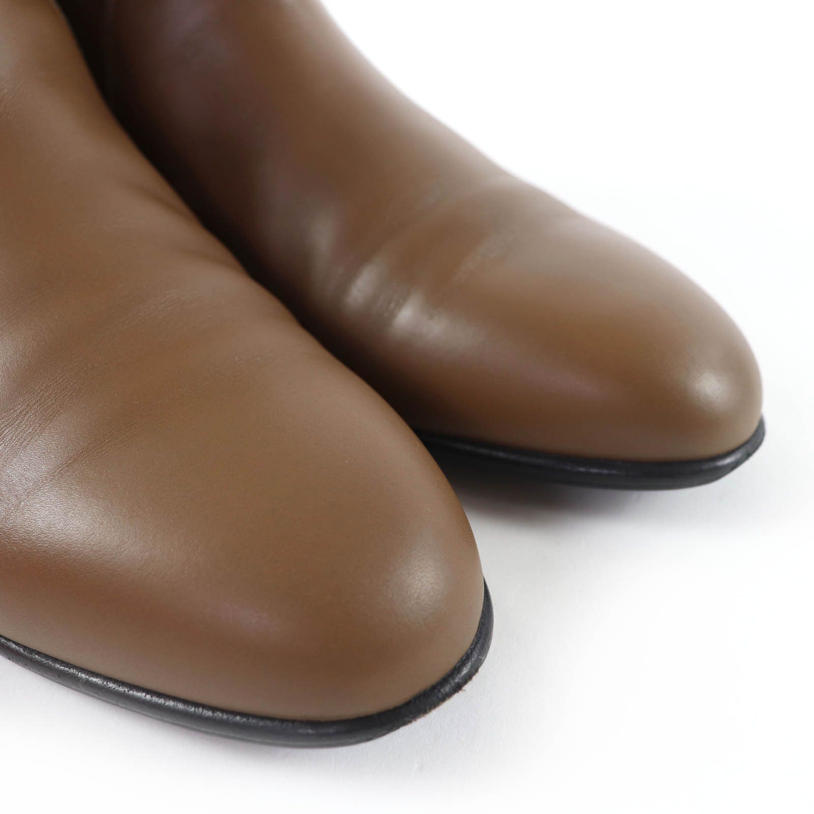 Hermes Hermes Hermès Neo Kelly Buckle Leather Short Boots 37.5 Leather Shoes DUTY FREE for USA Size ONE SIZE - 8 Thumbnail