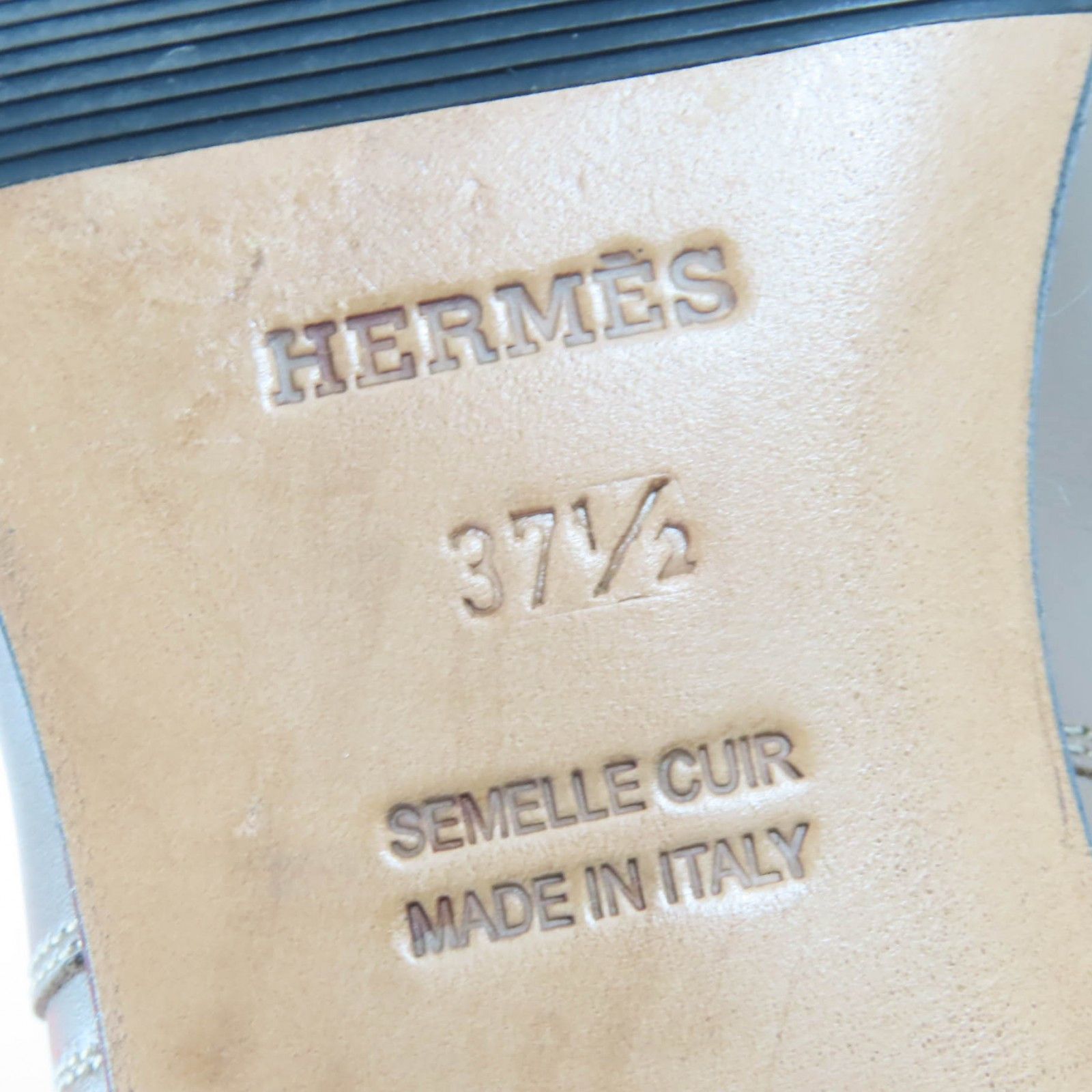Hermes Hermes Hermès Neo Kelly Buckle Leather Short Boots 37.5 Leather Shoes DUTY FREE for USA Size ONE SIZE - 11 Thumbnail