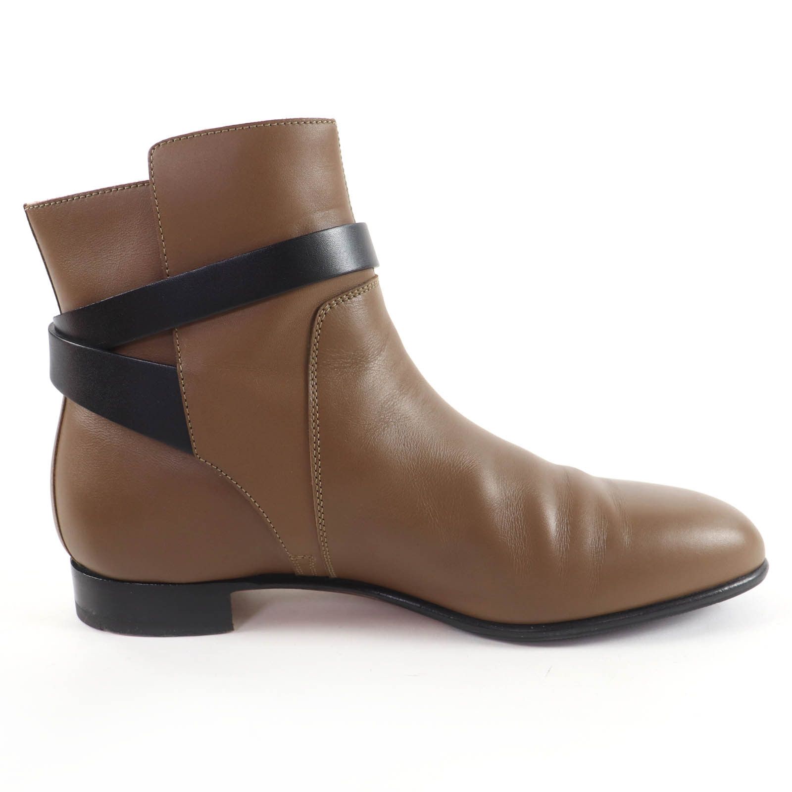 Hermes Hermes Hermès Neo Kelly Buckle Leather Short Boots 37.5 Leather Shoes DUTY FREE for USA Size ONE SIZE - 6 Thumbnail