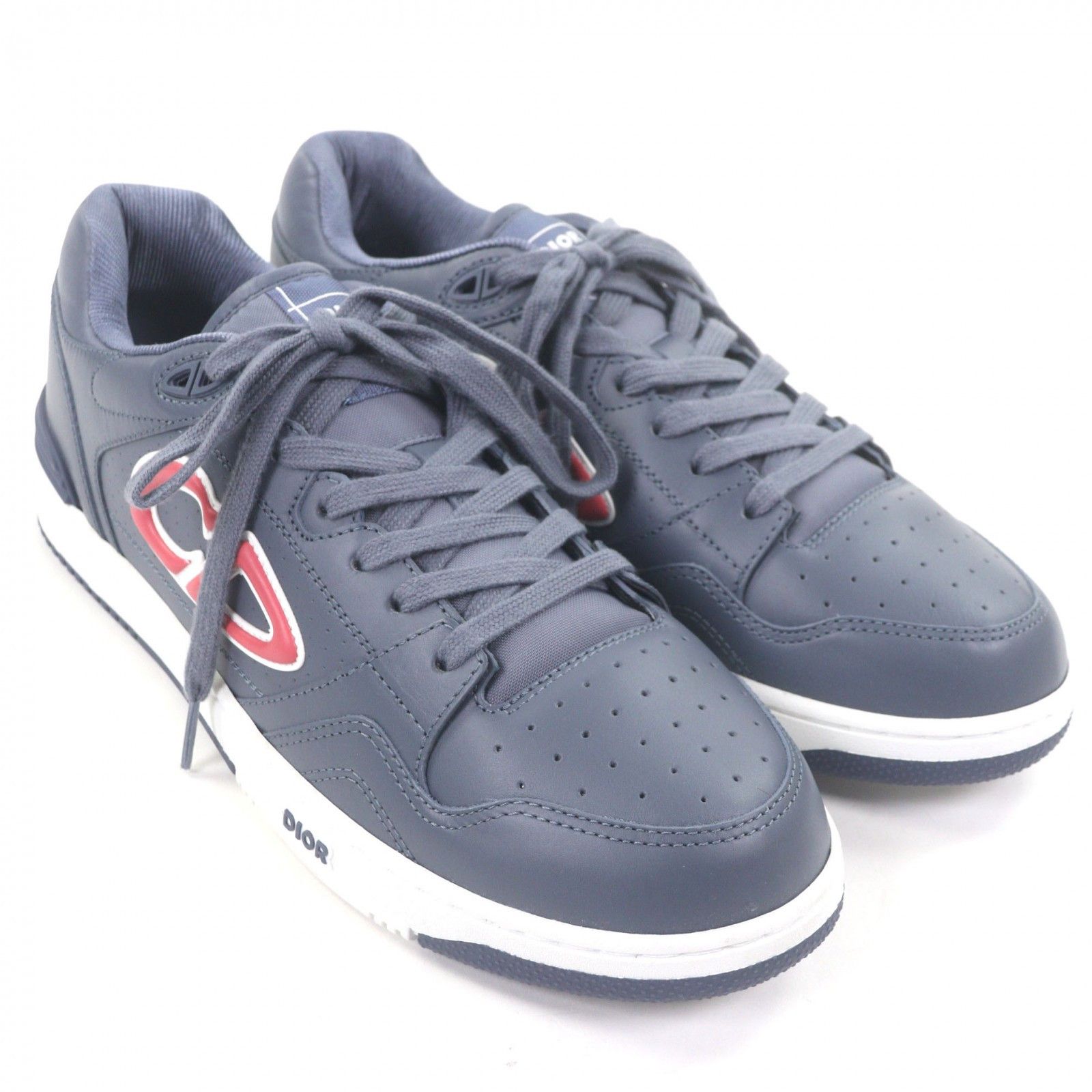 Dior Dior Dior Stone Island Leather Sneakers Leather Shoes DUTY FREE for USA Size ONE SIZE - 2 Thumbnail
