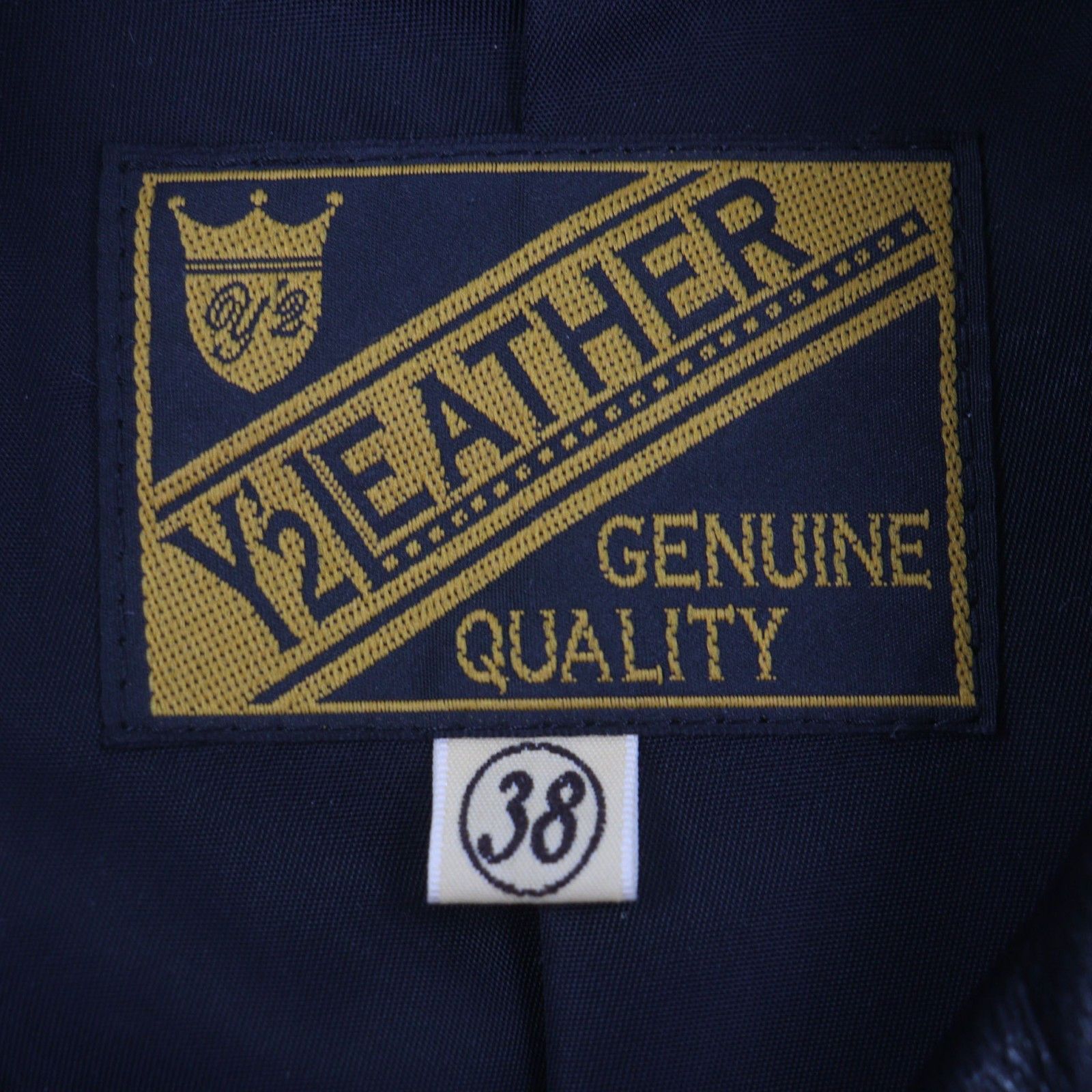 Other Other Y'2 LEATHER Double Steer Oil Cowhide Jacket Leather Outerwear SR-39 DUTY FREE for USA Size ONE SIZE - 9 Thumbnail