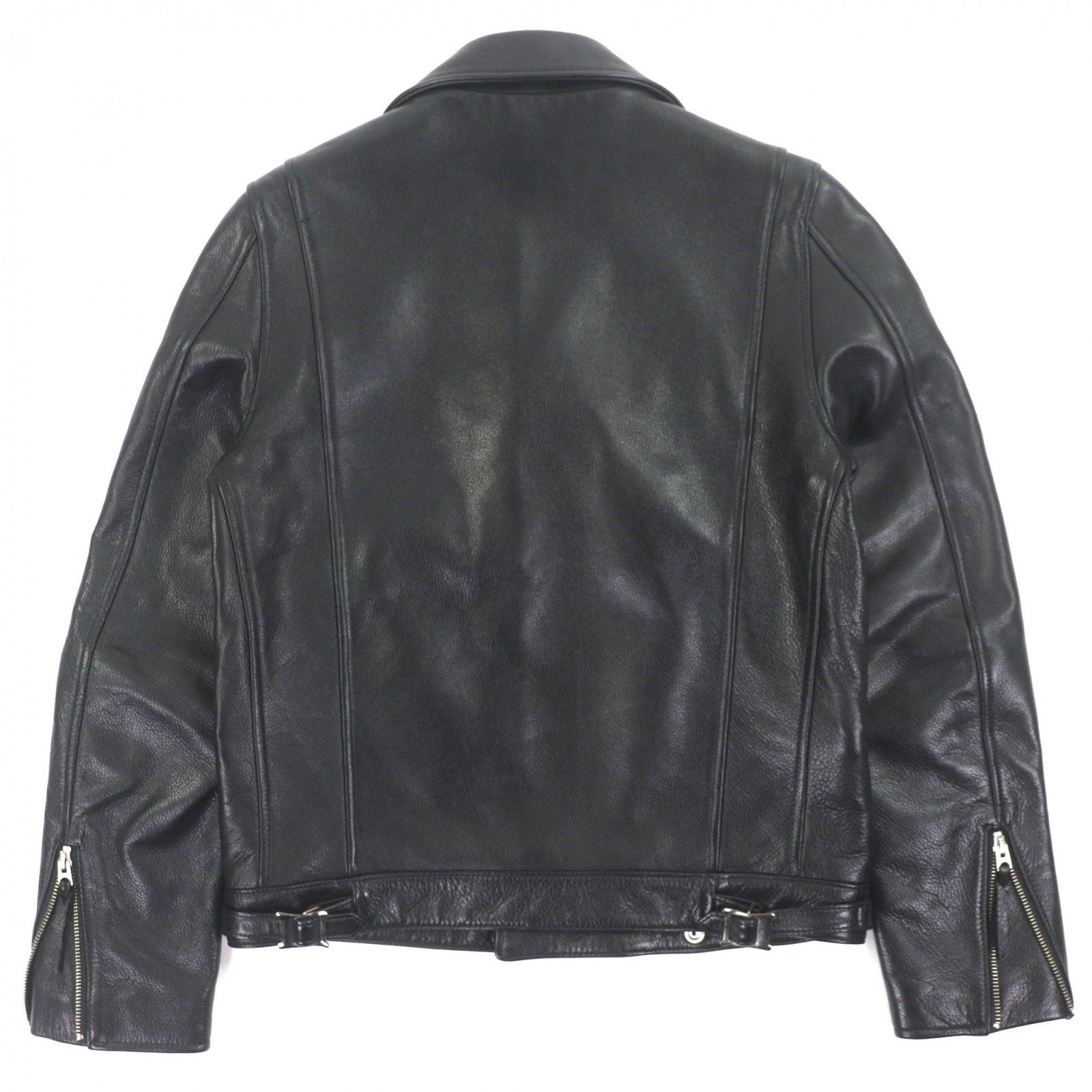 Other Other Y'2 LEATHER Double Steer Oil Cowhide Jacket Leather Outerwear SR-39 DUTY FREE for USA Size ONE SIZE - 3 Thumbnail
