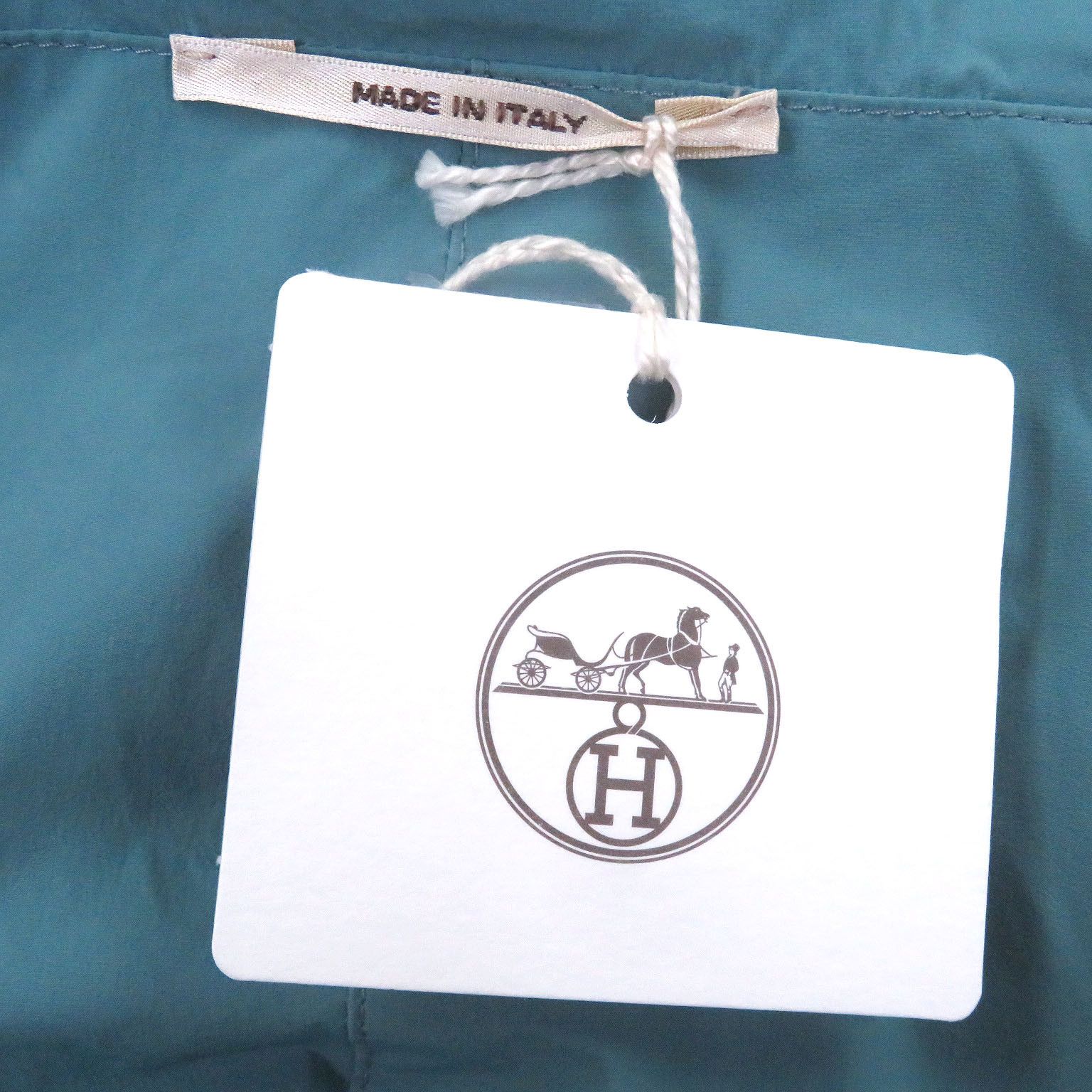 Hermes Hermes Hermès H logo hooded jacket nylon elastane jacket44 Textile Sweatshirts & Hoodies DUTY FREE for USA Size ONE SIZE - 12 Thumbnail