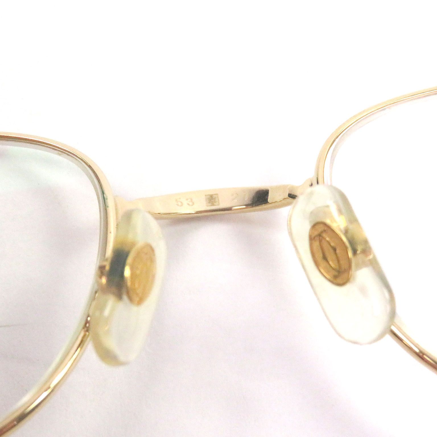 Cartier Cartier Cartier Trinity Glasses Metal Glasses DUTY FREE for USA Size ONE SIZE - 10 Thumbnail