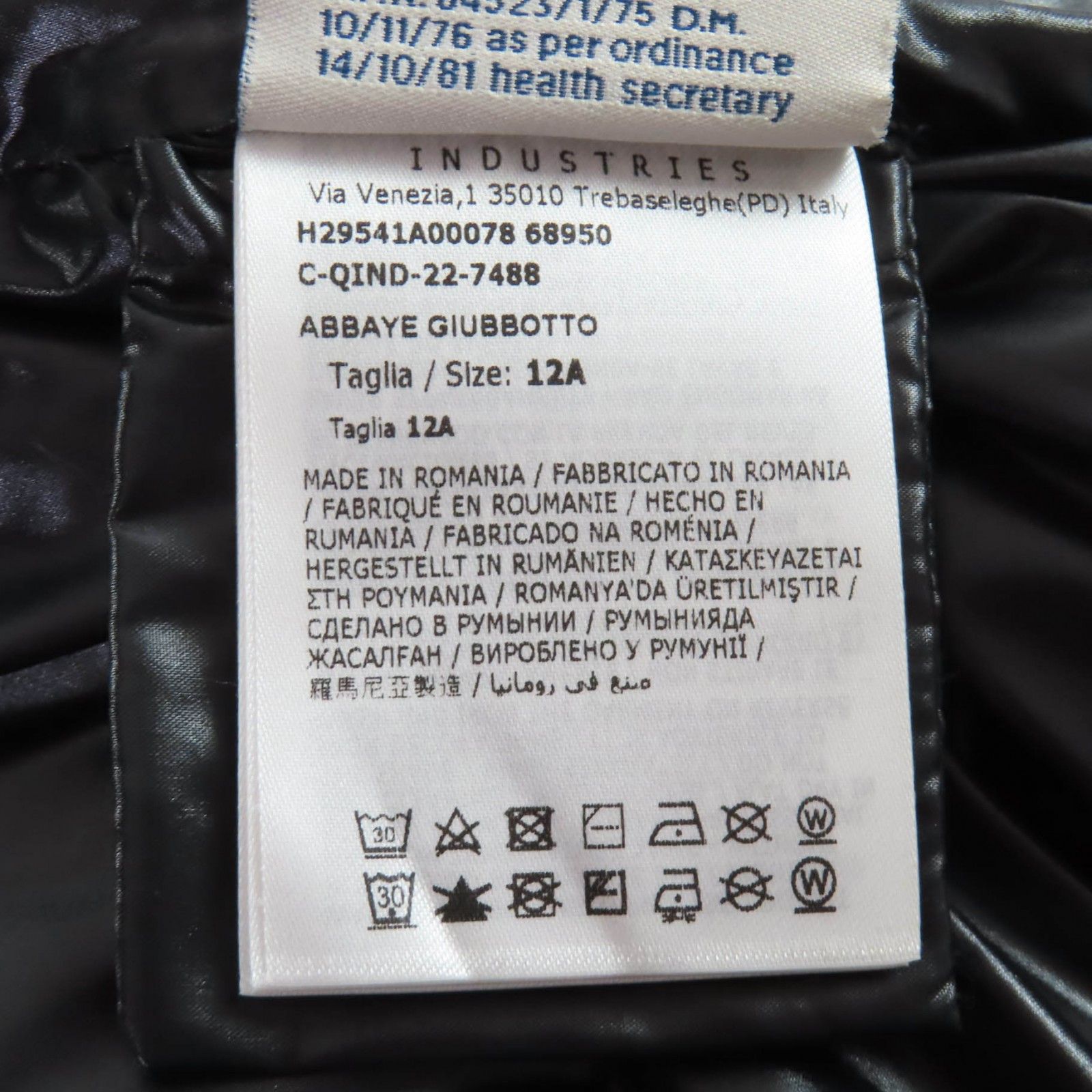 Moncler Moncler MONCLER ABBAYE Nylon Down Jacket Textile Outerwear DUTY FREE for USA Size ONE SIZE - 12 Thumbnail