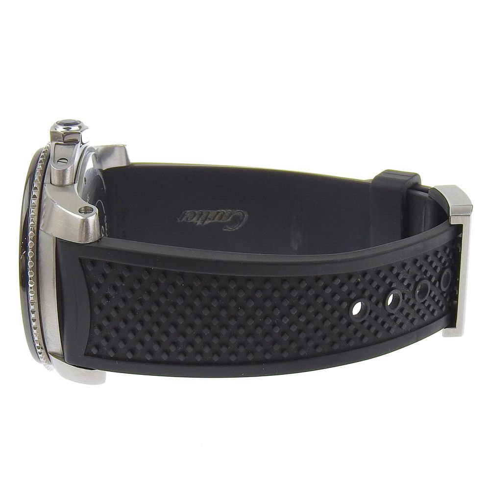 Cartier Cartier Cartier Calibre de Cartier Diver Stainless Steel Watch Metal Automatic W7100056 DUTY FREE for USA Size ONE SIZE - 4 Thumbnail
