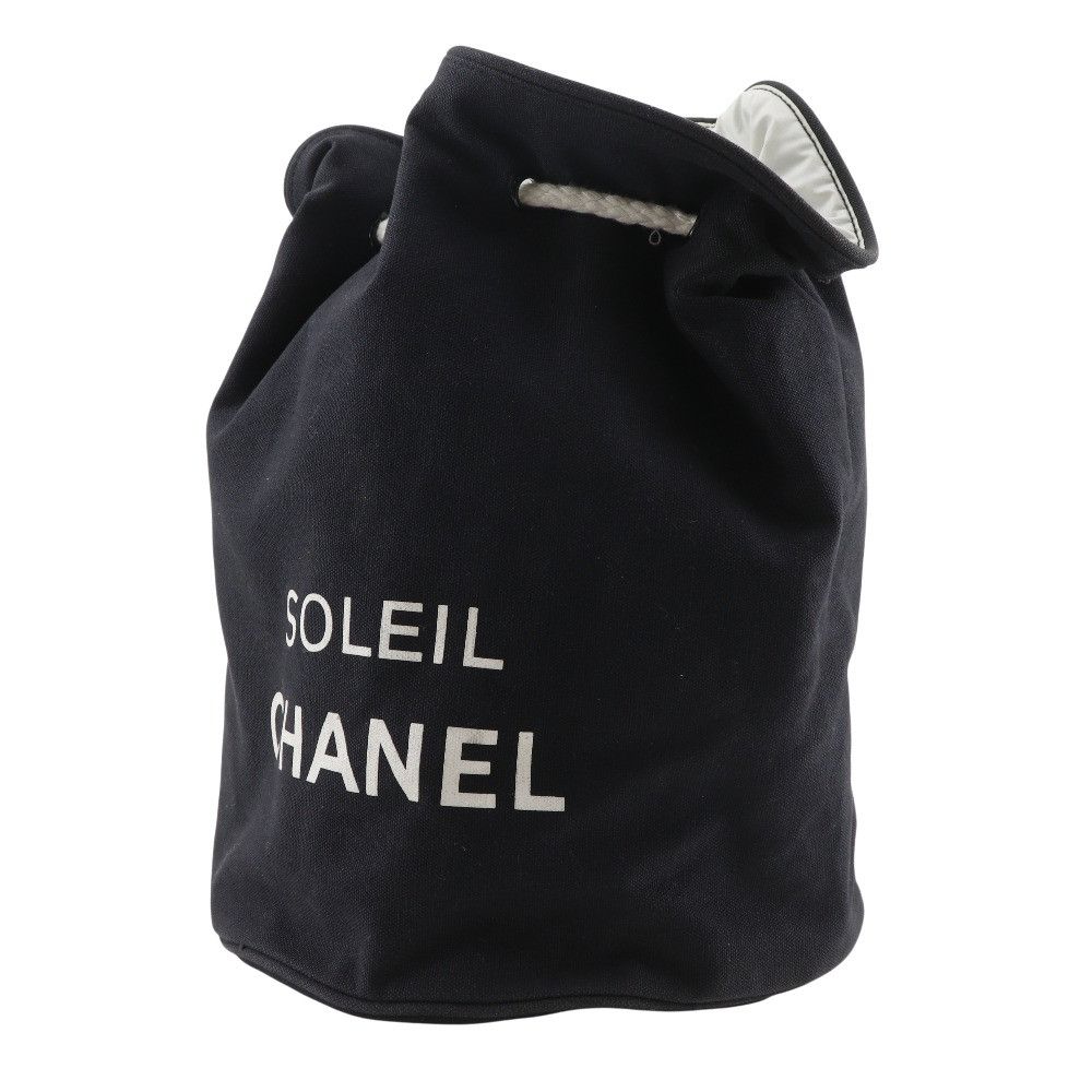 Chanel Chanel Chanel Mini Pool Bag Cotton Shoulder Bag Textile Shoulder Bag DUTY FREE for USA Size ONE SIZE - 2 Thumbnail