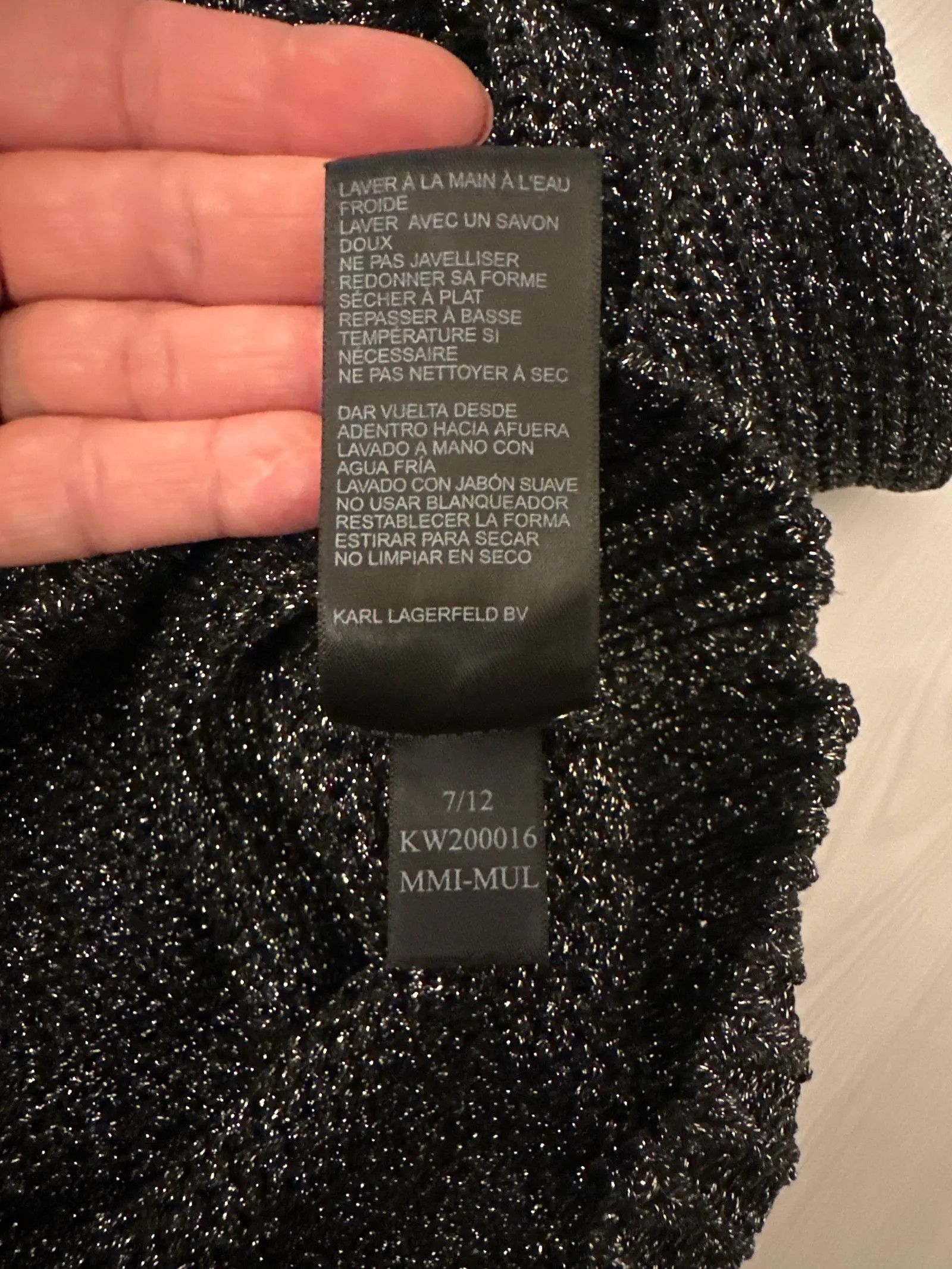 Karl Lagerfeld Karl Lagerfeld Sweater Size S / US 4 / IT 40 - 3 Thumbnail
