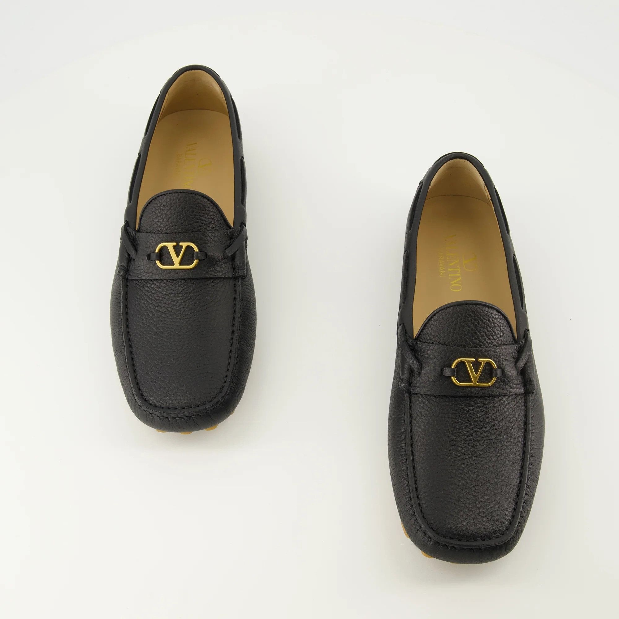 Valentino Valentino Garavani Driver Leather Loafers IT 43 Men - USA Duties Paid Size US 10 / EU 43 - 3 Thumbnail