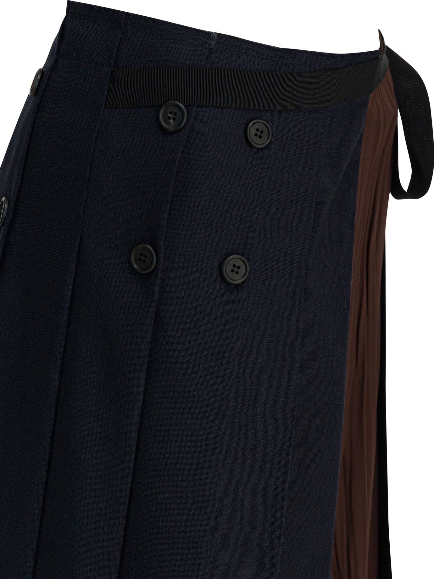 Prada Prada Patchwork Midi Skirt tag size 38 Women - USA Duties Paid Size 26" / US 2 / IT 38 - 3 Thumbnail