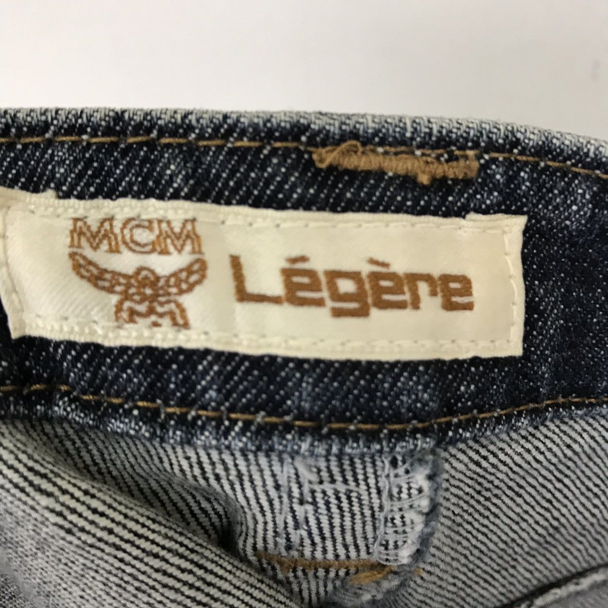 MCM MCM jeans Distressed pocket straight cut design Size US 30 / EU 46 - 10 Thumbnail
