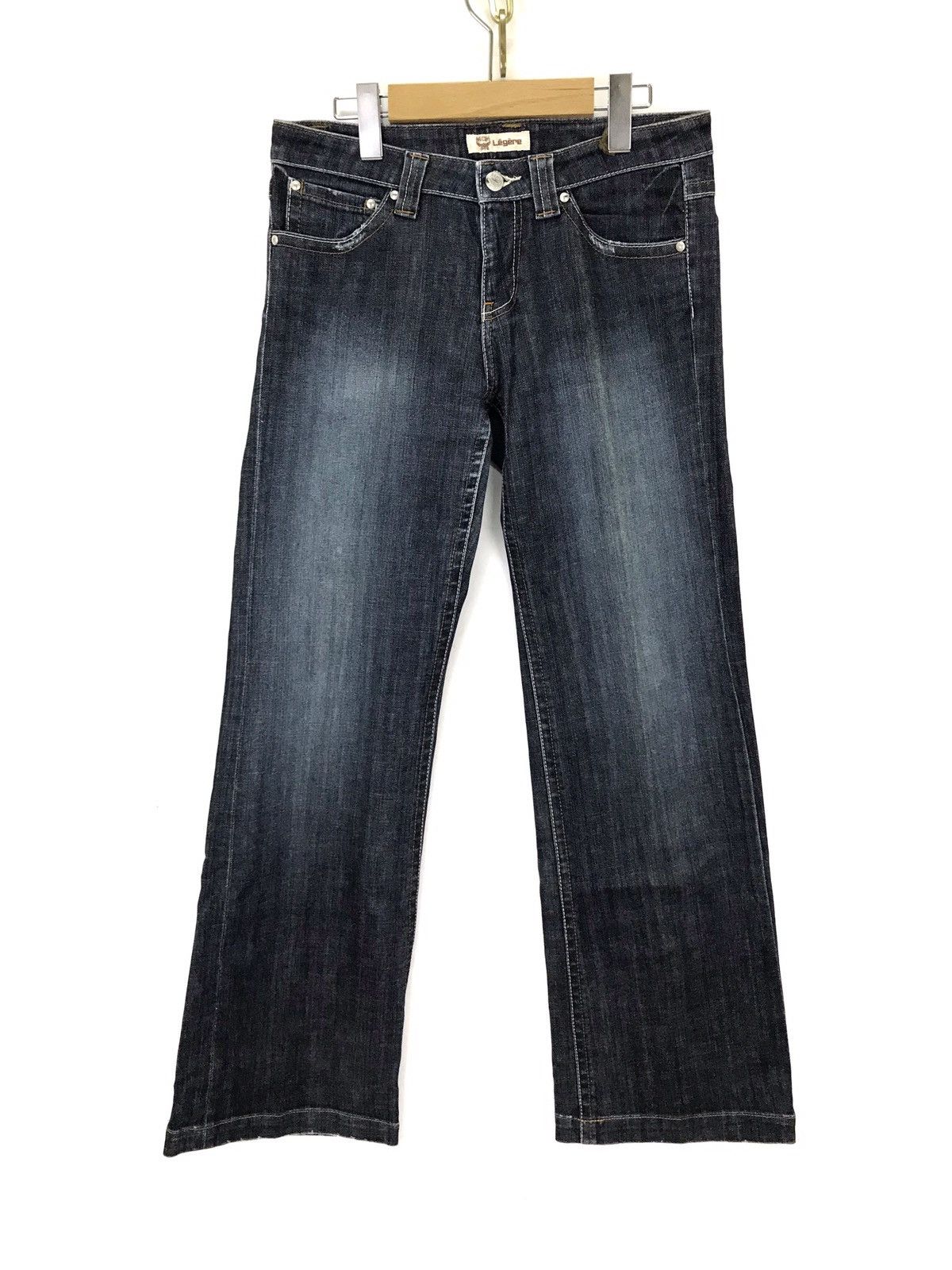 MCM MCM jeans Distressed pocket straight cut design Size US 30 / EU 46 - 1 Thumbnail