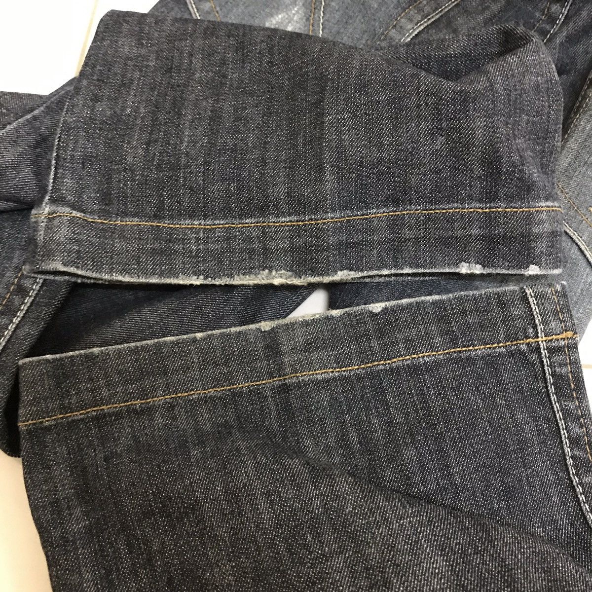 MCM MCM jeans Distressed pocket straight cut design Size US 30 / EU 46 - 14 Thumbnail