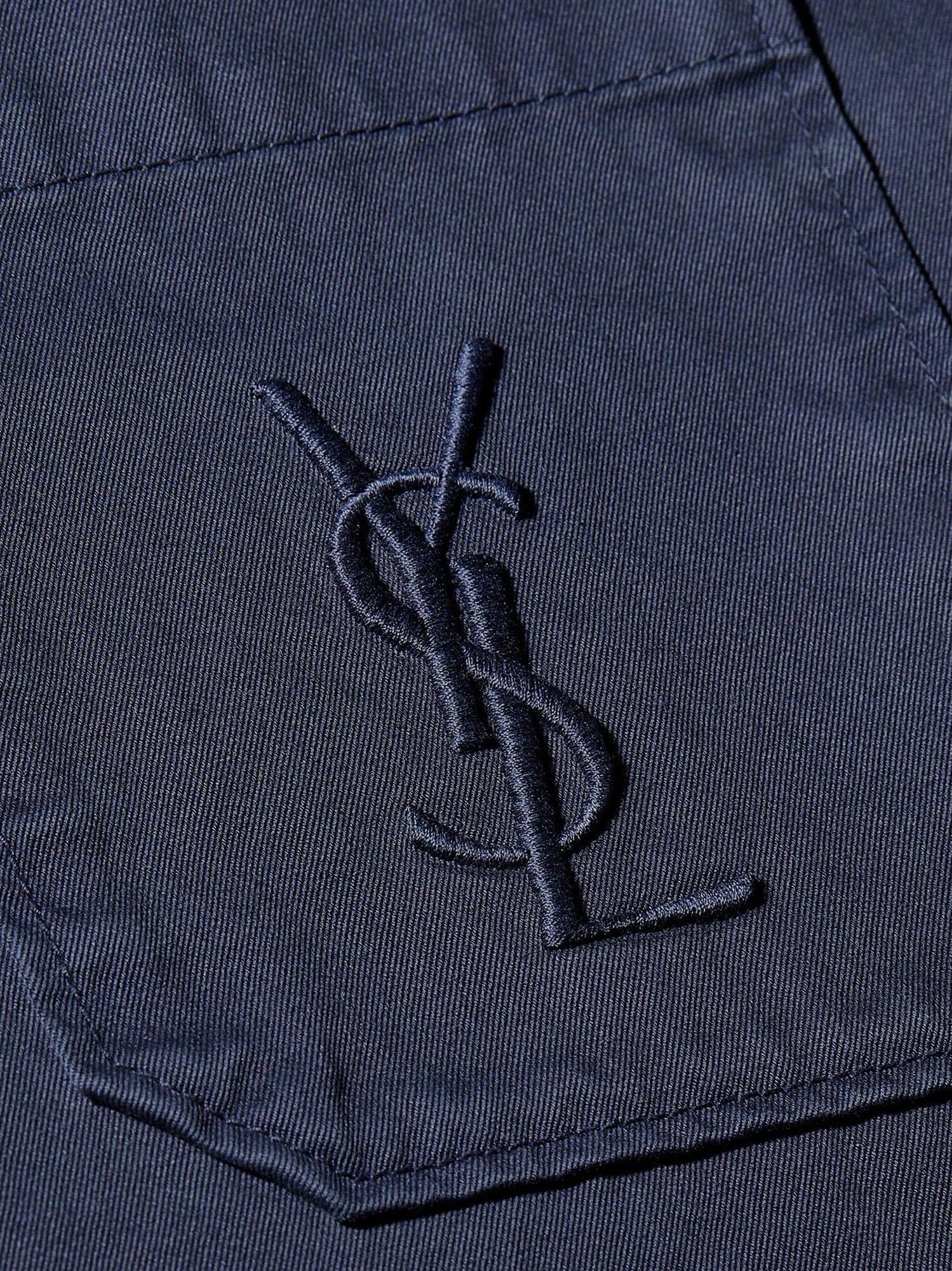 Yves Saint Laurent Saint Laurent Cassandre certified cotton Overshirt Tag Size L Men - USA Tariffs Included Size US L / EU 52-54 / 3 - 3 Thumbnail