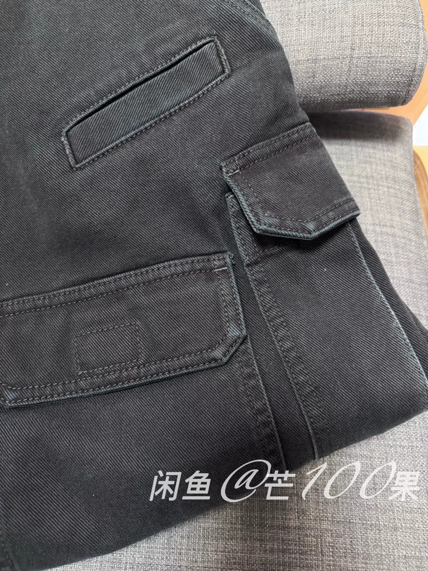 Balenciaga Balenciaga 25 Loose Cargo Denim Pants Size US 30 / EU 46 - 4 Thumbnail