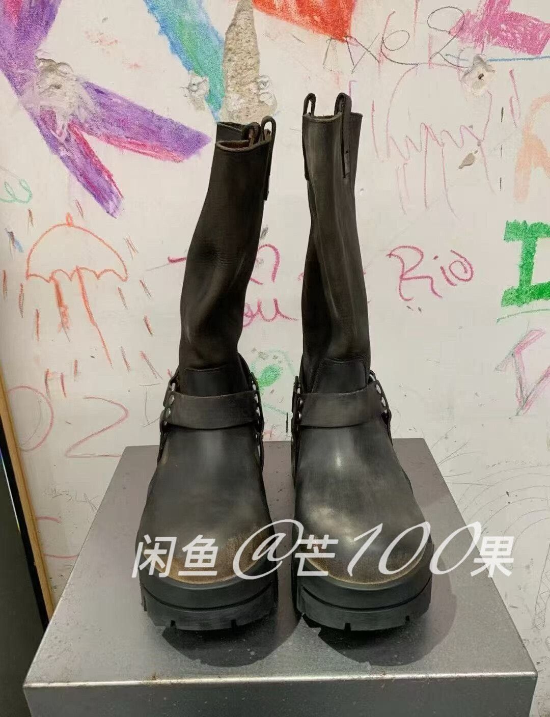 Balenciaga Balenciaga 24 Bulldozer Vintage Distressed Platform Boots Size US 9 / EU 42 - 2 Thumbnail