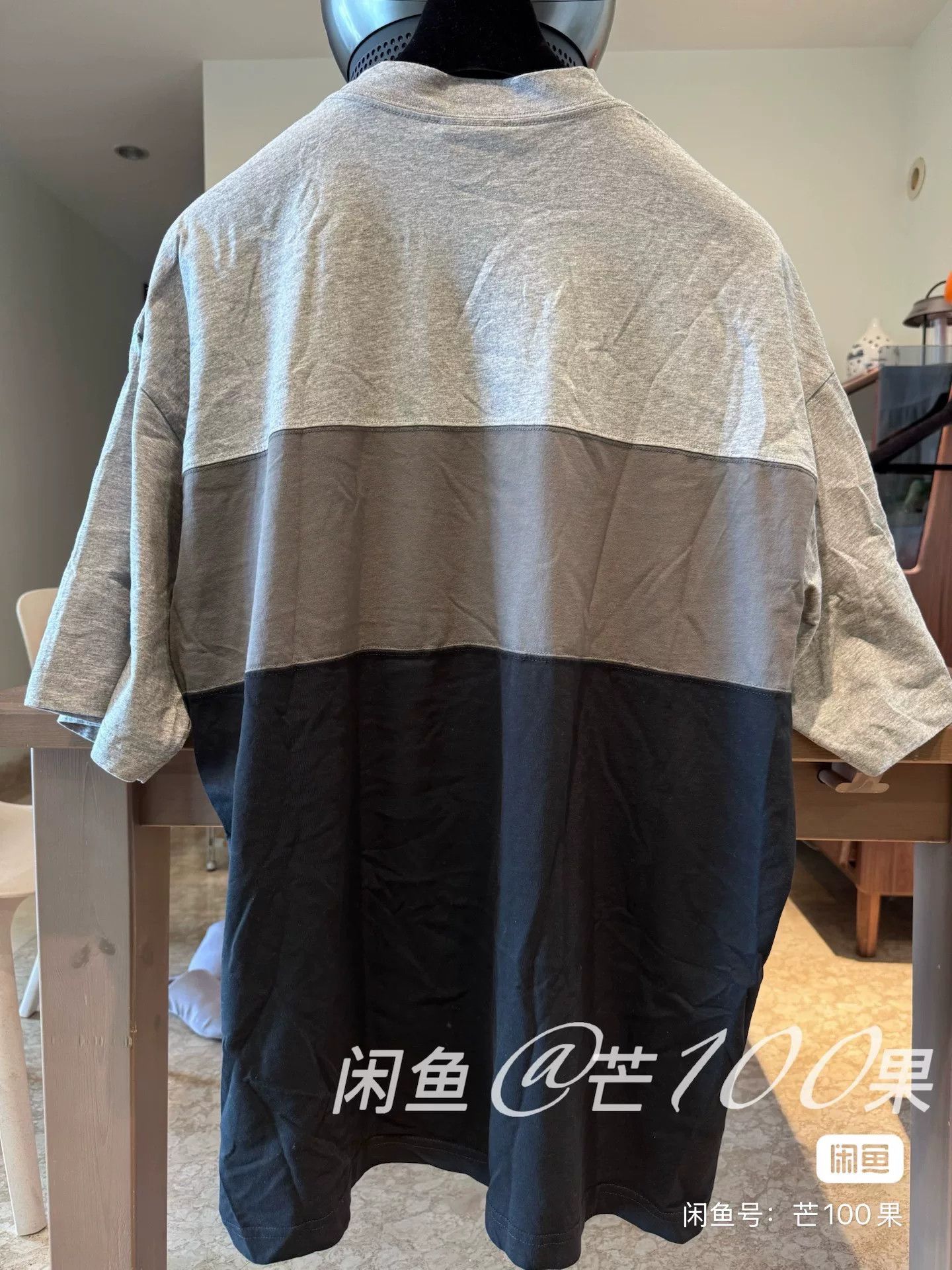 Balenciaga Balenciaga 25 Double Ring Logo Colorblock Oversized Tee Size US M / EU 48-50 / 2 - 4 Thumbnail