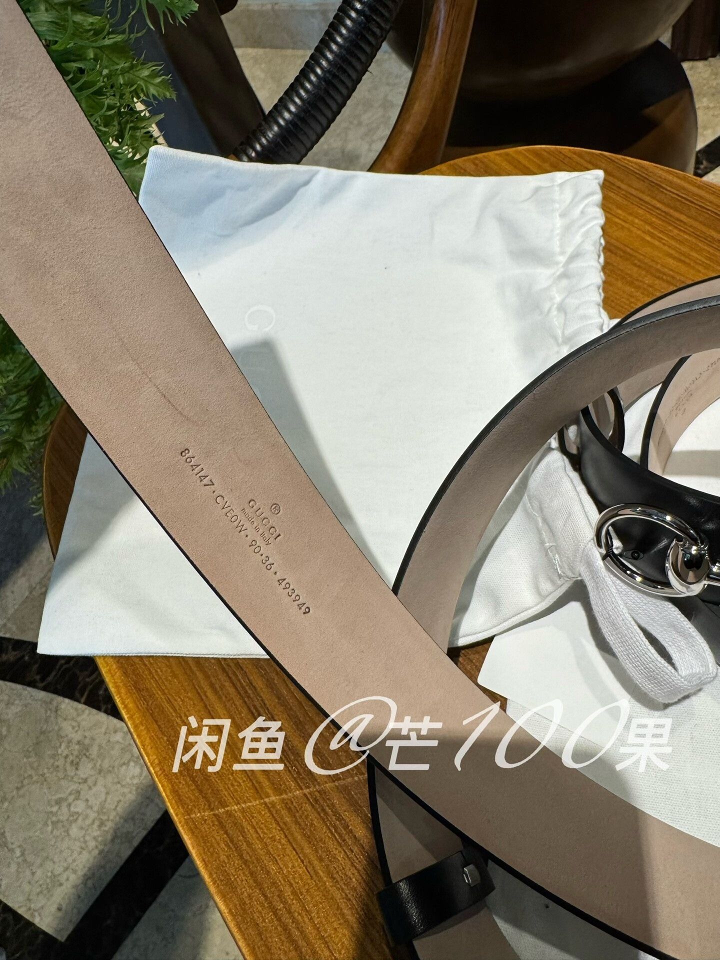 Gucci Gucci Silver Buckle Horsebit Belt Size ONE SIZE - 9 Thumbnail